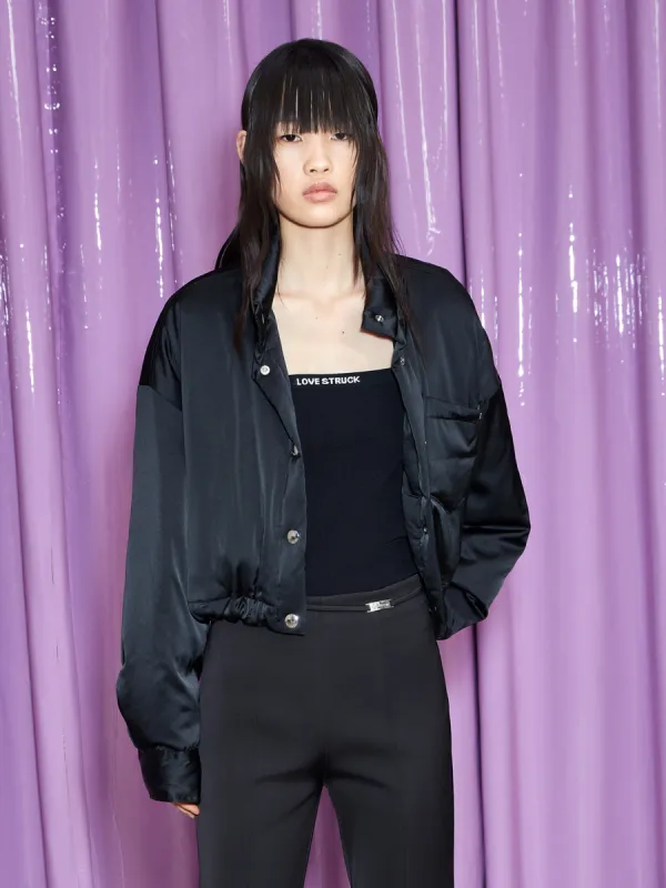 Cropped Classic Down Jacket sold by Mo&Co