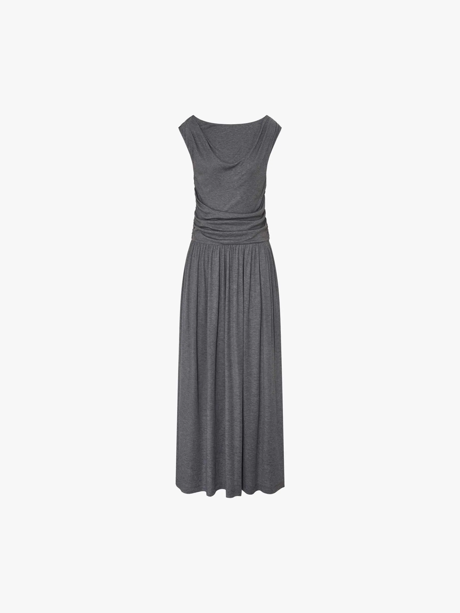 Sleeveless Off-shoulder Dress sold by Mo&Co product image thumbnail 5