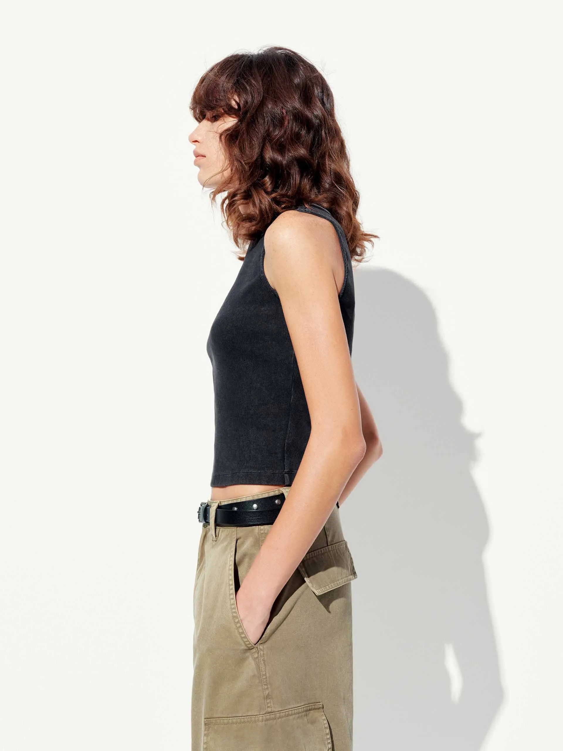 Letter Printed Tank Top sold by Mo&Co product image thumbnail 5