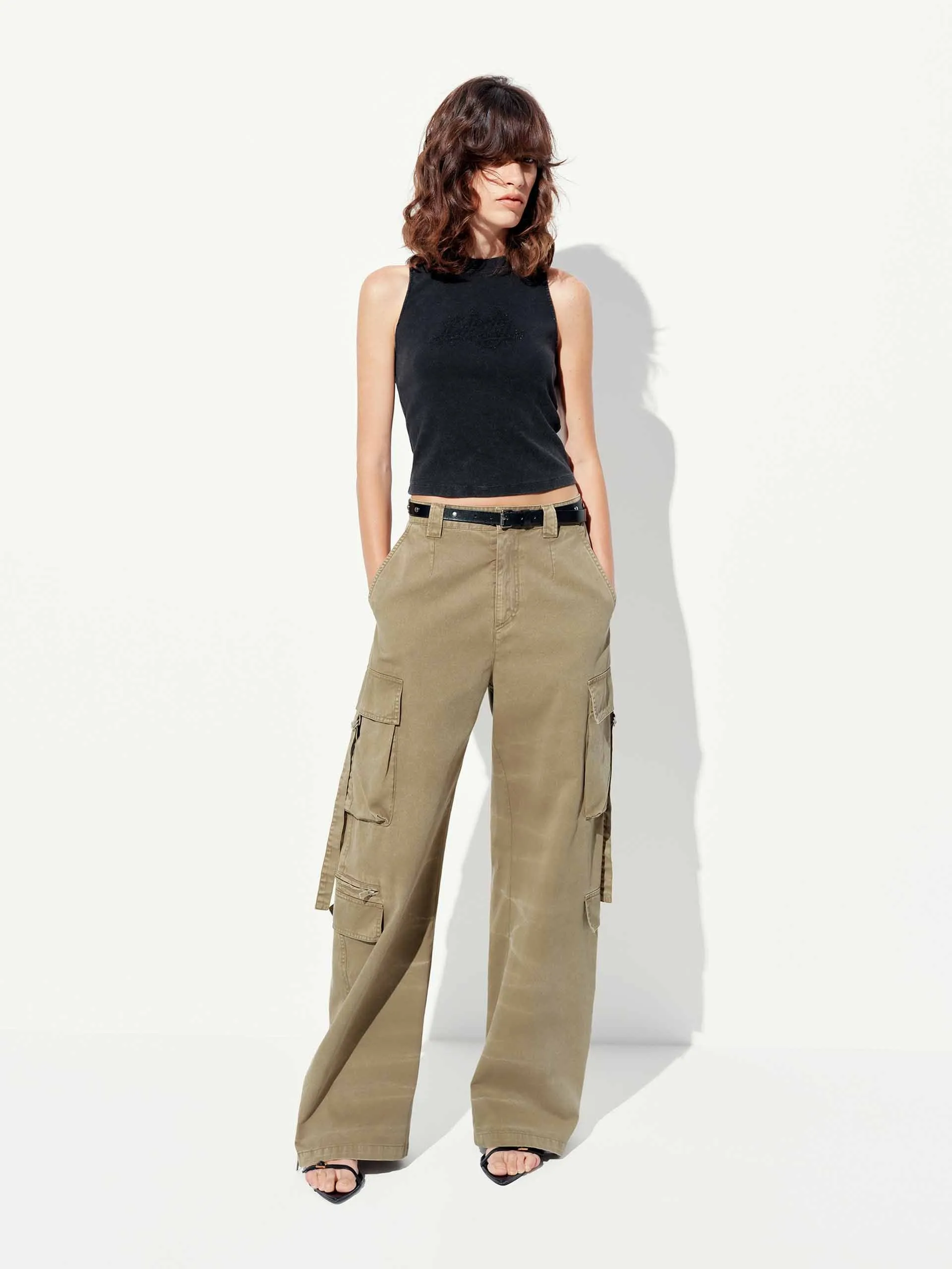 Letter Printed Tank Top sold by Mo&Co product image thumbnail 2