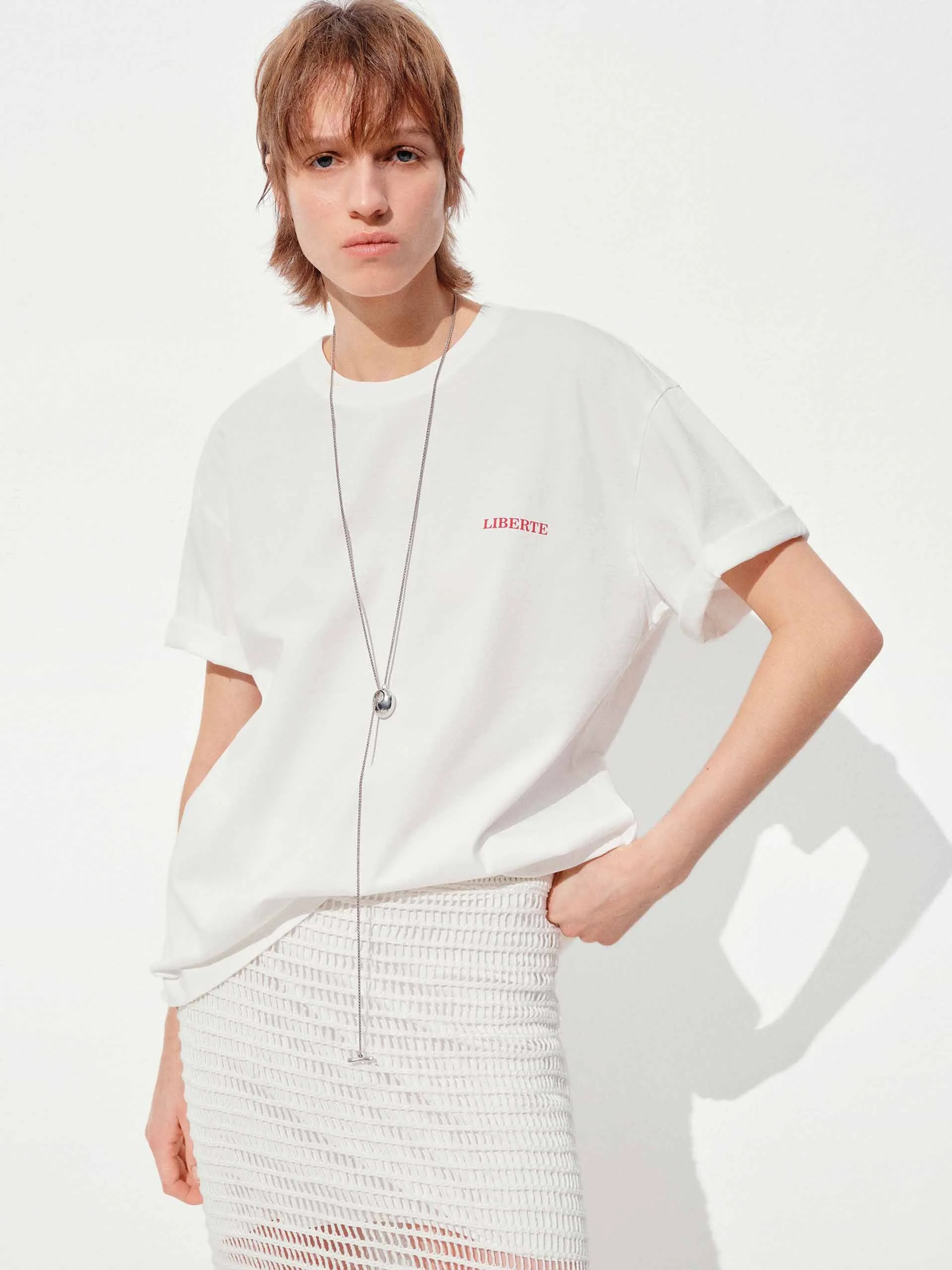 Back Fruit Pattern T-shirt sold by Mo&Co