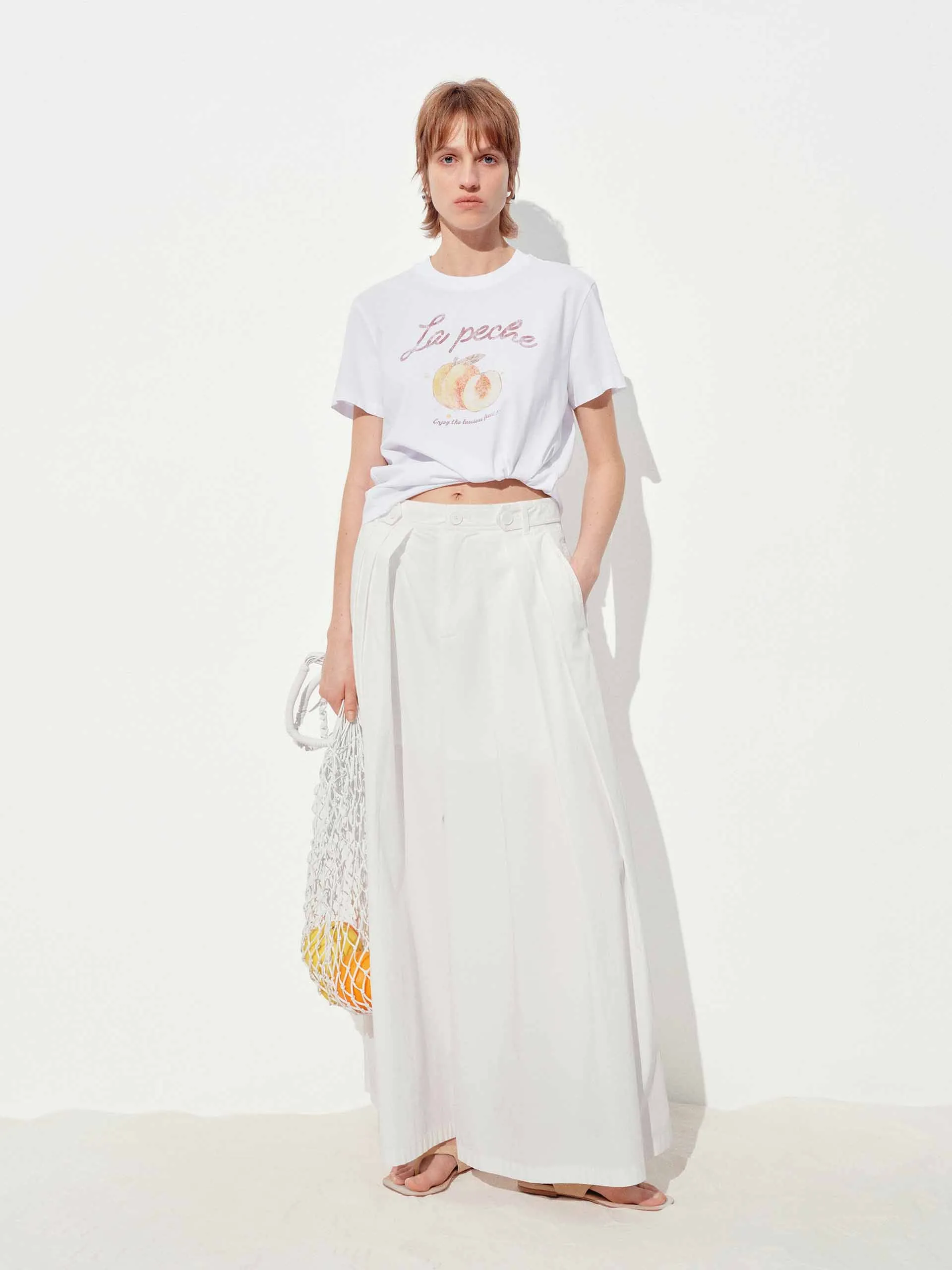 Fruit Pattern Cotton T-shirt sold by Mo&Co product image thumbnail 2