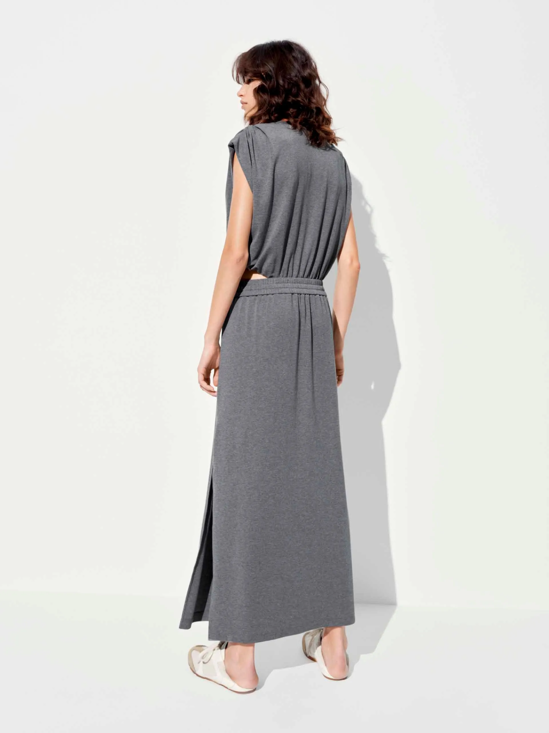 Cutout Waist Sleeveless Dress sold by Mo&Co product image thumbnail 3