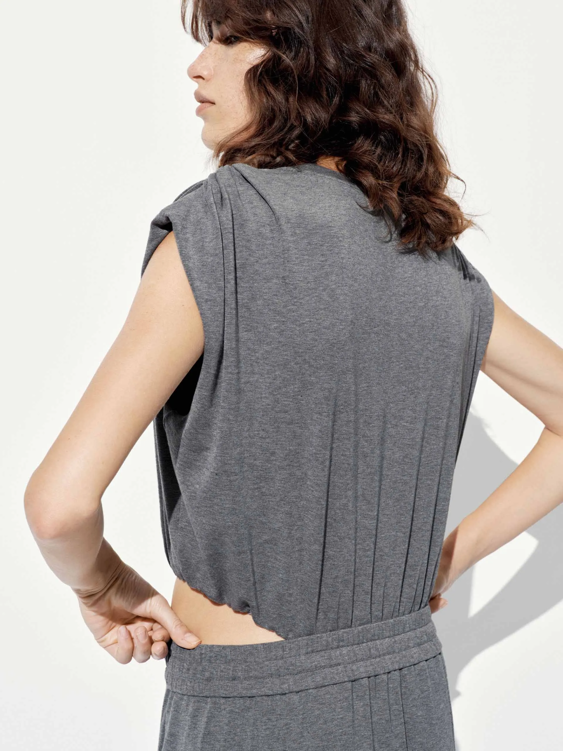 Cutout Waist Sleeveless Dress sold by Mo&Co product image thumbnail 5