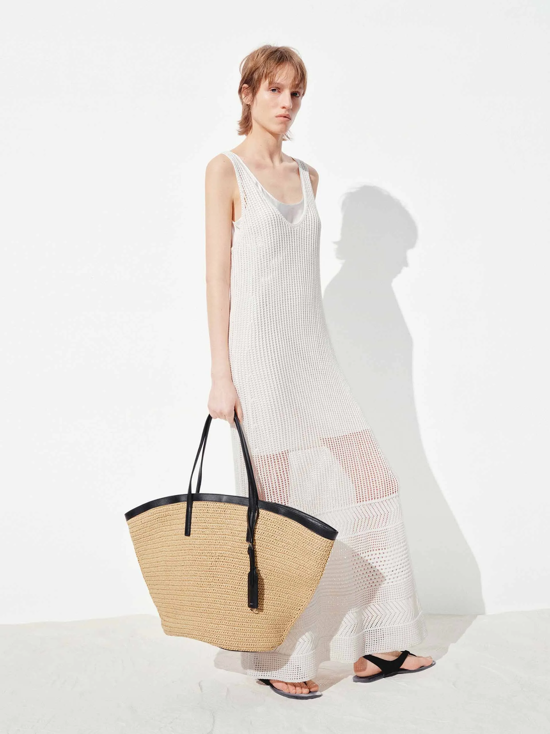 Layered Sleeveless Dress sold by Mo&Co product image thumbnail 2