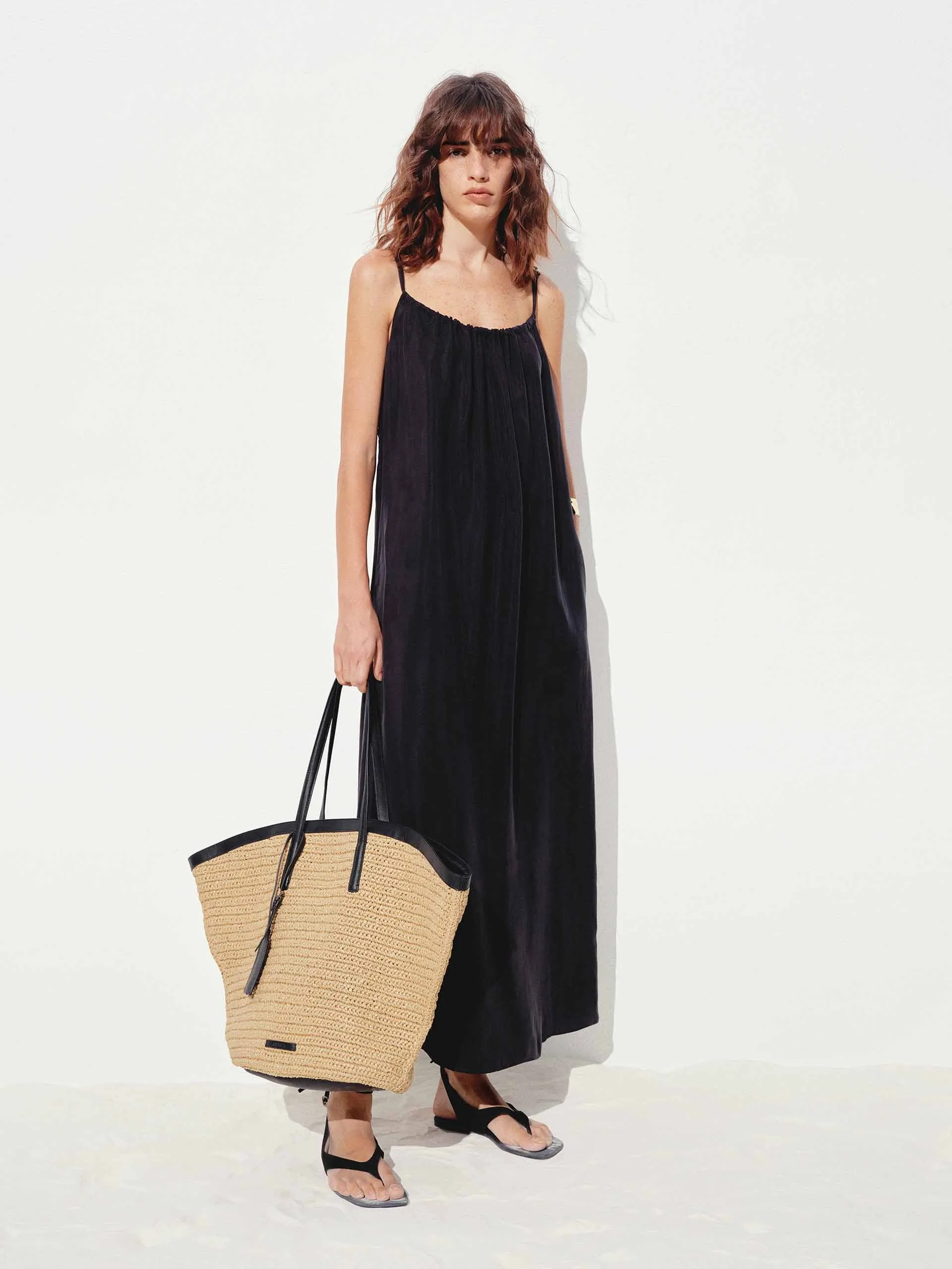 Spaghetti Straps Midi Dress sold by Mo&Co product image thumbnail 2