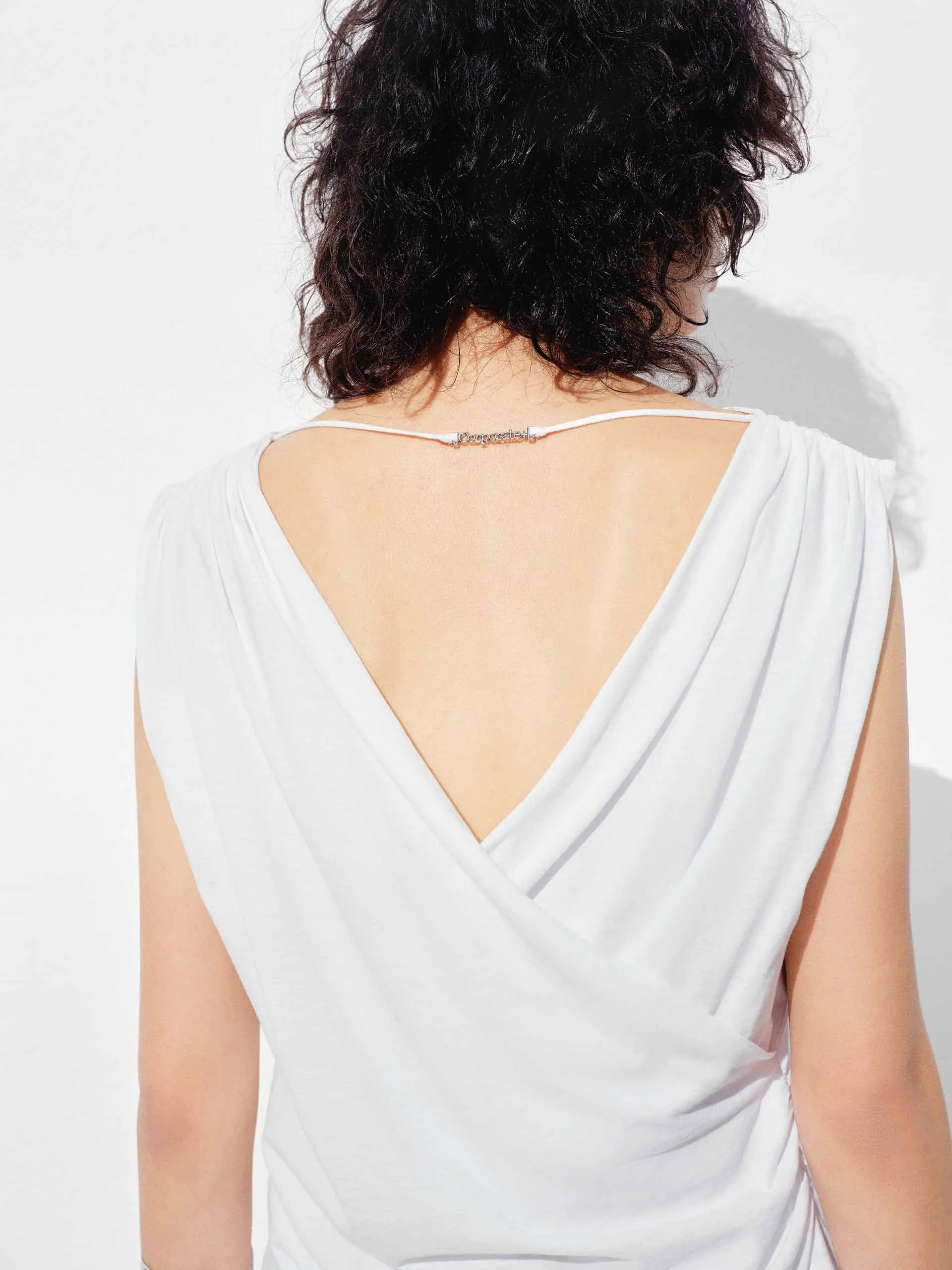 Sleeveless Cotton Blouse sold by Mo&Co product image thumbnail 5