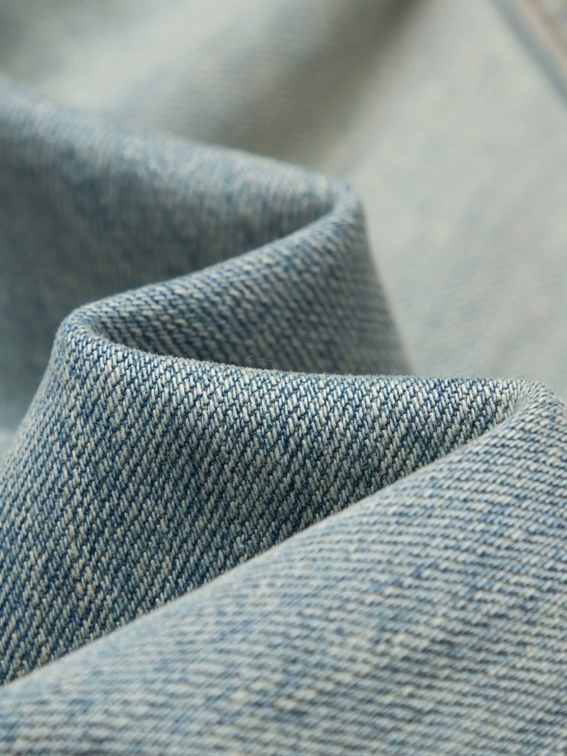 Light Blue Distressed Jeans sold by Mo&Co product image thumbnail 4