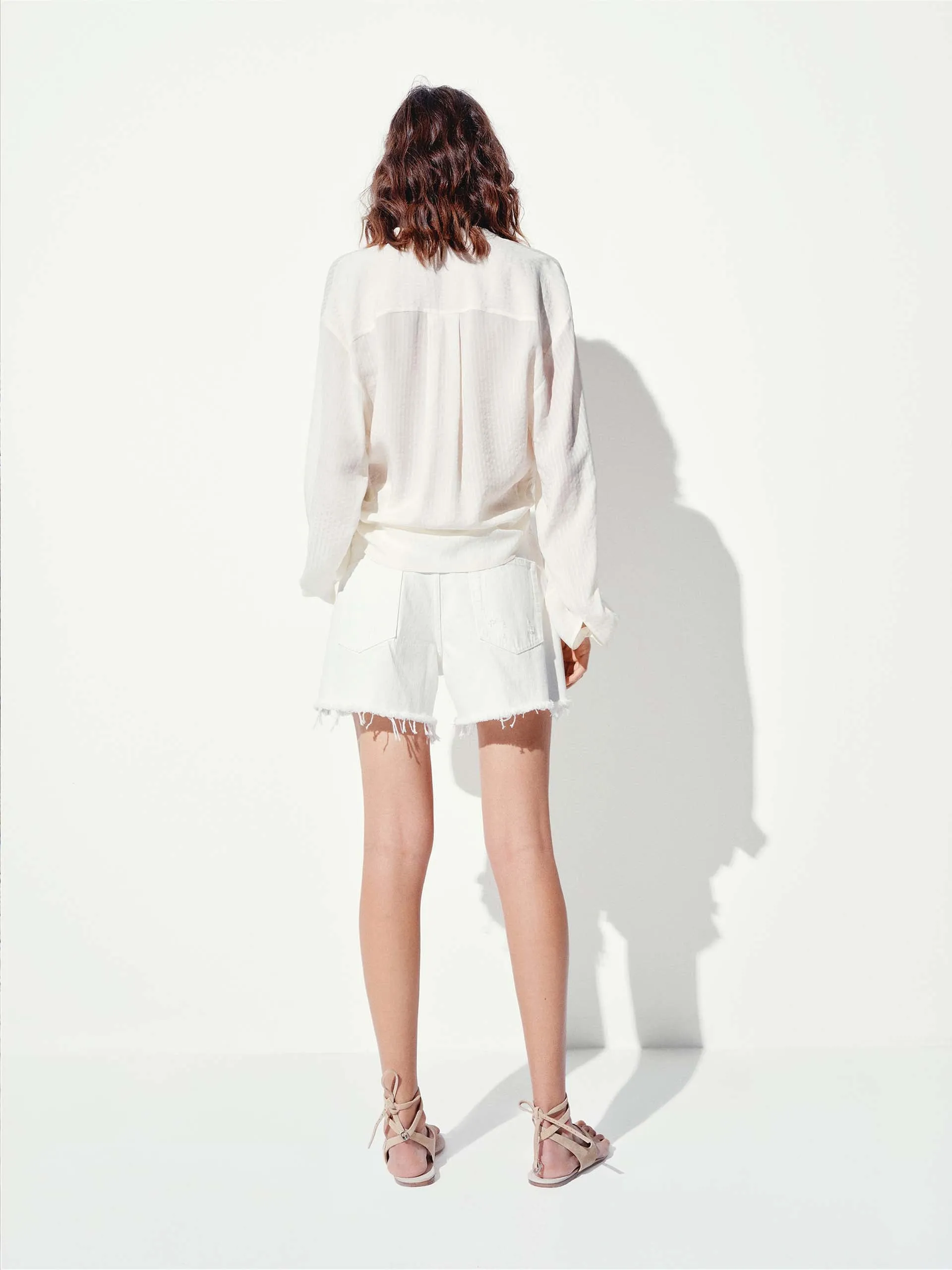 Volume Sleeve Beads Blouse sold by Mo&Co product image thumbnail 5