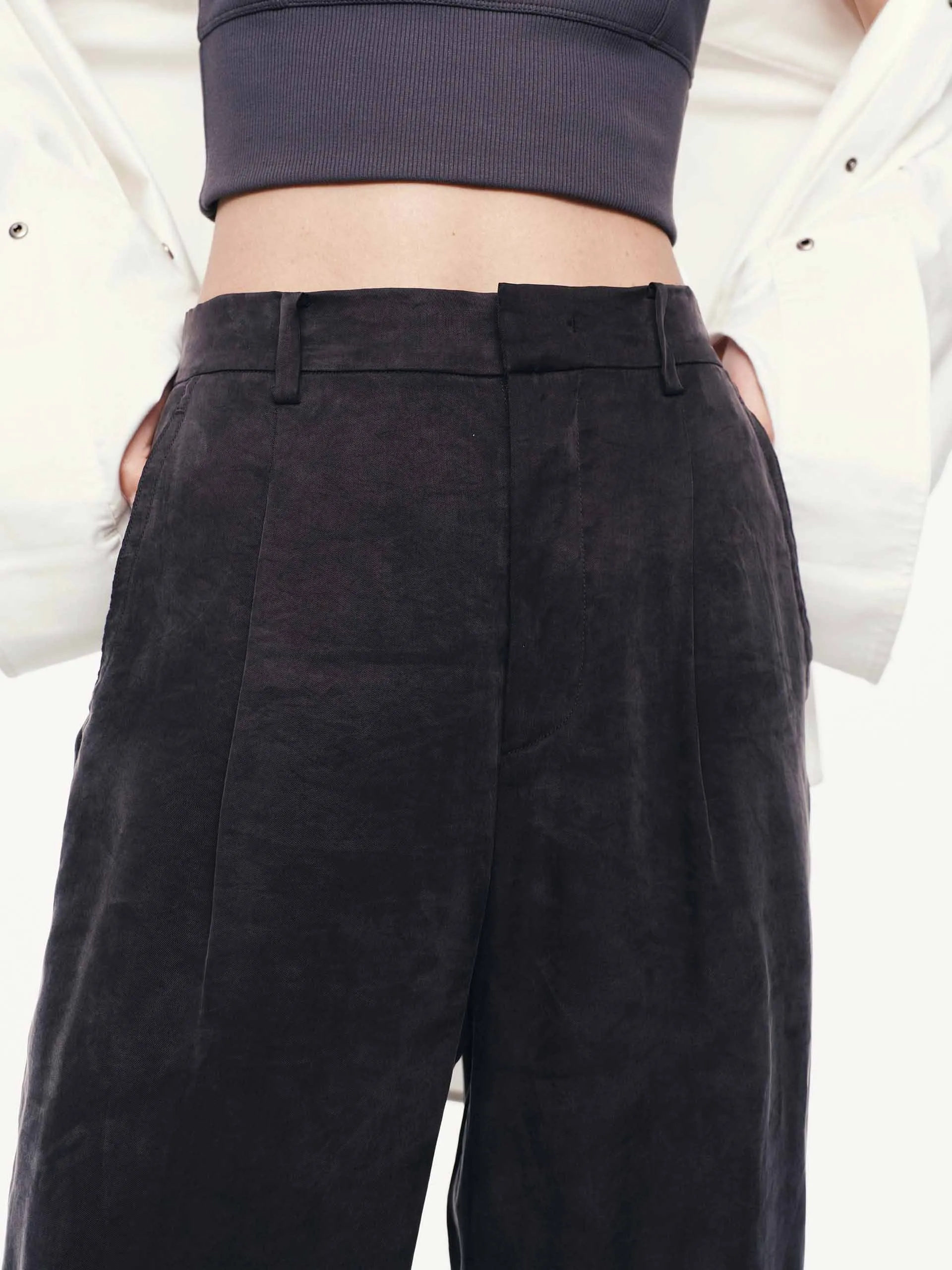 Suede Texture Straight Pants sold by Mo&Co product image thumbnail 5