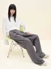 Pleated Straight Trousers sold by Mo&Co