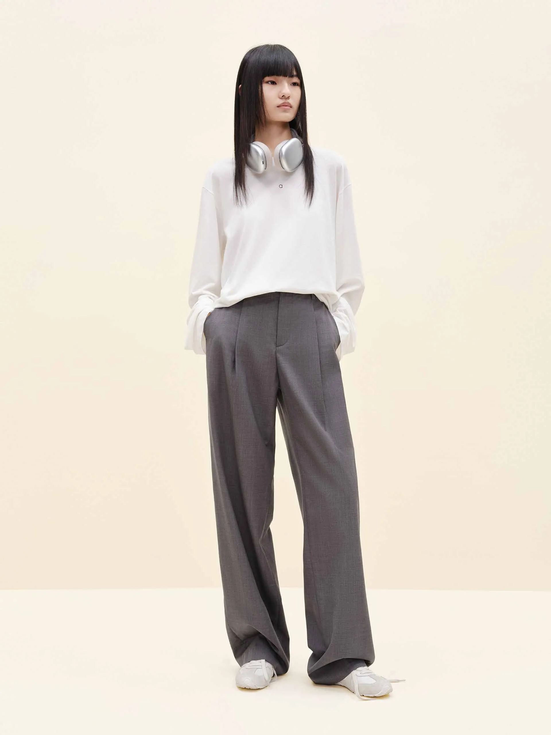 Crewneck Cotton Blend T-shirt sold by Mo&Co product image thumbnail 2