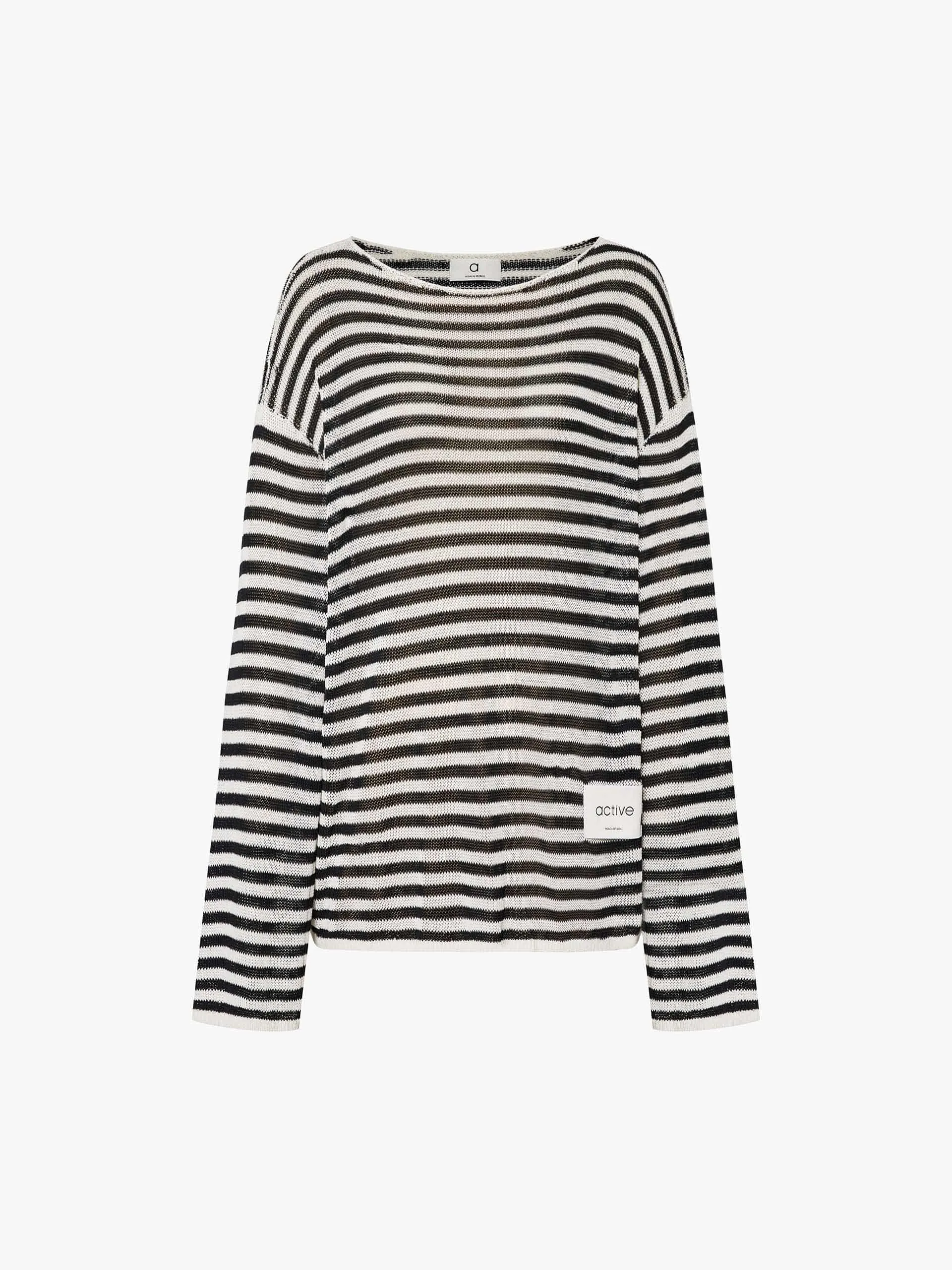 Wool Blend Striped Sweater sold by Mo&Co product image thumbnail 5