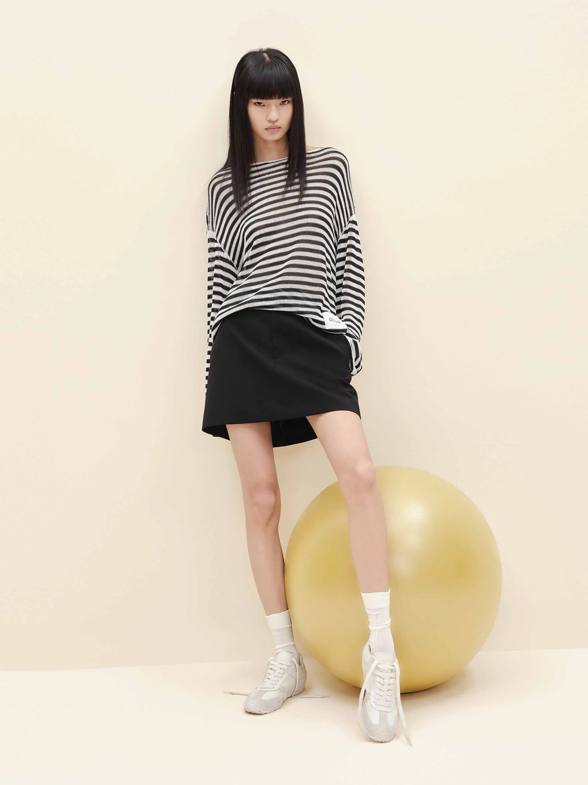 Wool Blend Striped Sweater sold by Mo&Co product image thumbnail 2