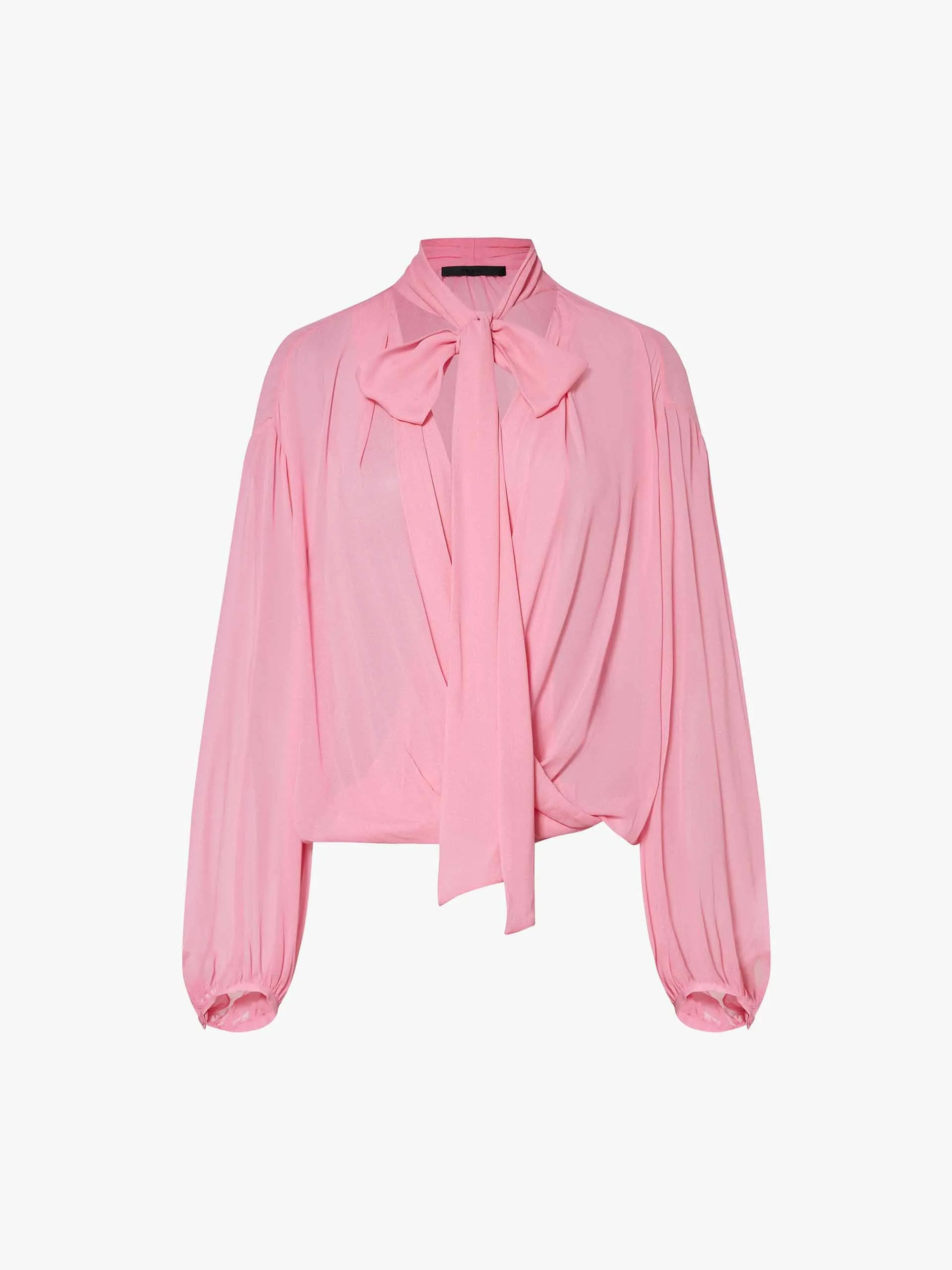 Tie Detail Chiffon Blouse sold by Mo&Co product image thumbnail 5