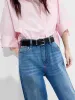 Straight Leg Jeans in Cotton sold by Mo&Co