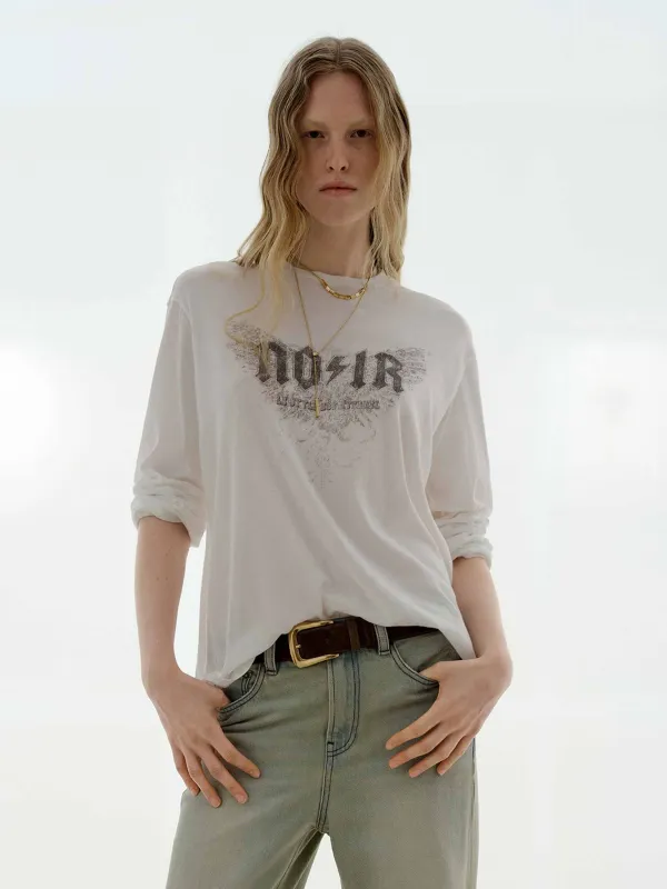 Long Sleeves Printed T-shirt sold by Mo&Co