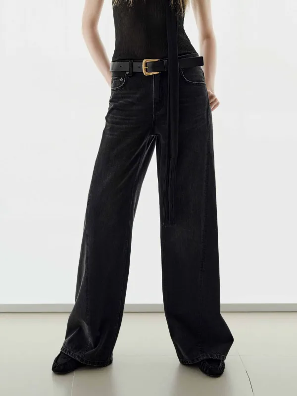 Pure Cotton Black Jeans sold by Mo&Co