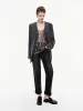 Collarless Layered Blazer sold by Mo&Co