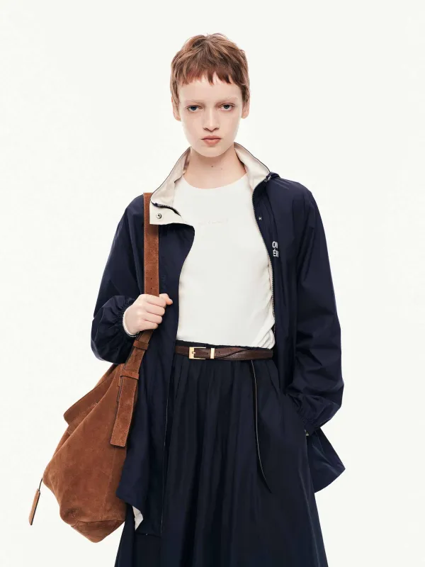 Hooded Zipper Coat sold by Mo&Co