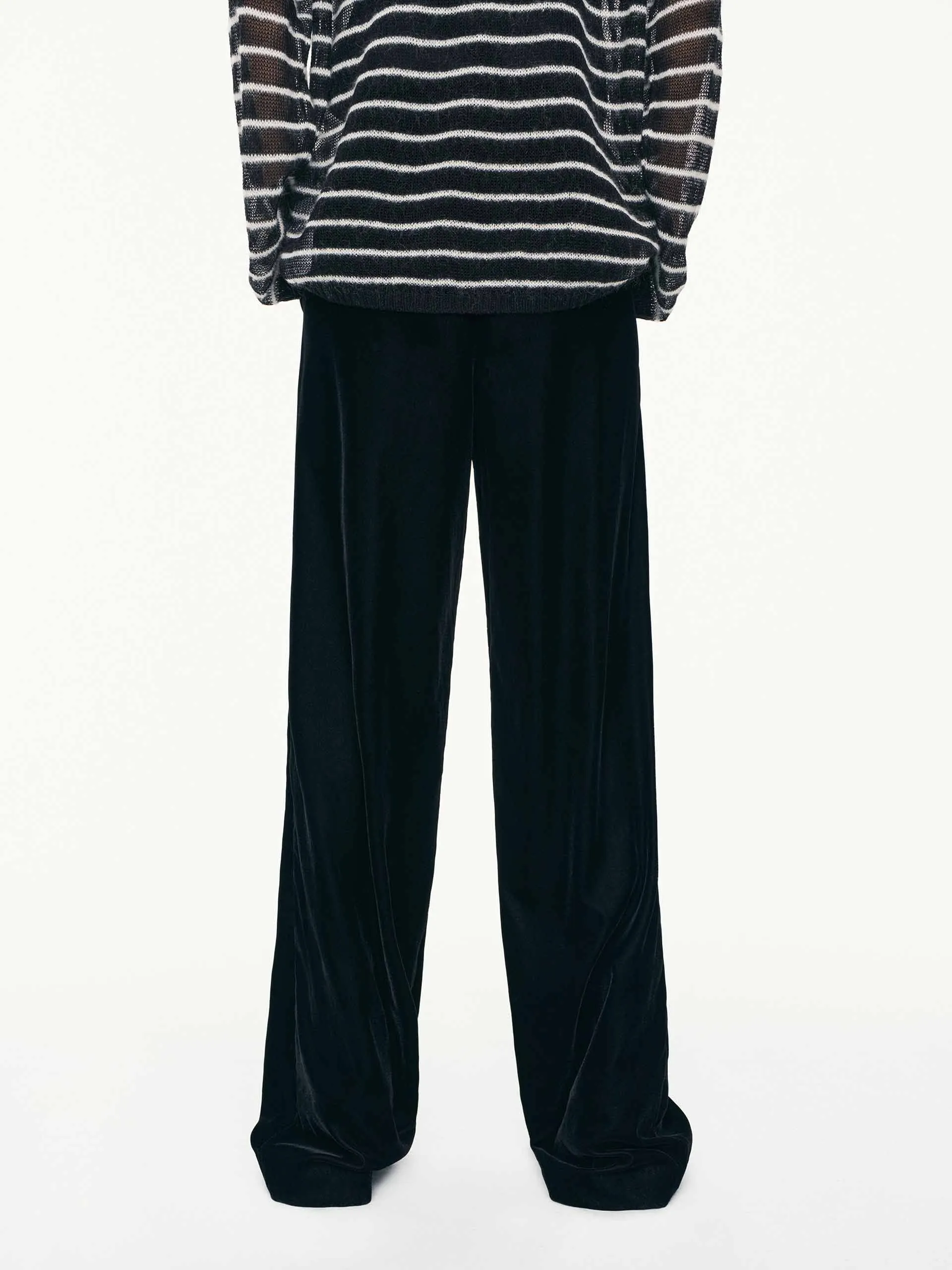 Contrast Drawstring Relaxed Trousers sold by Mo&Co product image thumbnail 4