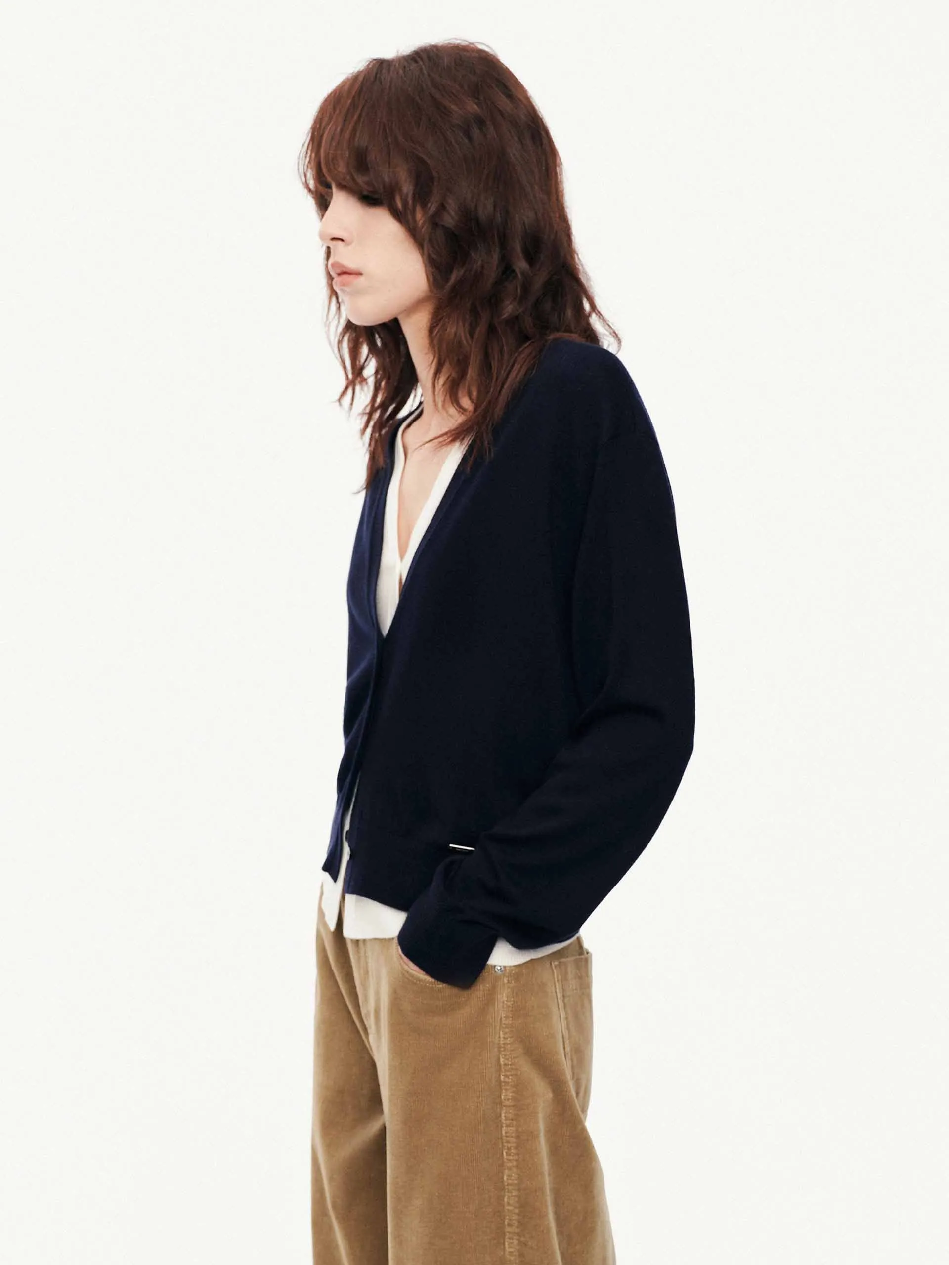 Pure Wool Layered Cardigan sold by Mo&Co product image thumbnail 5