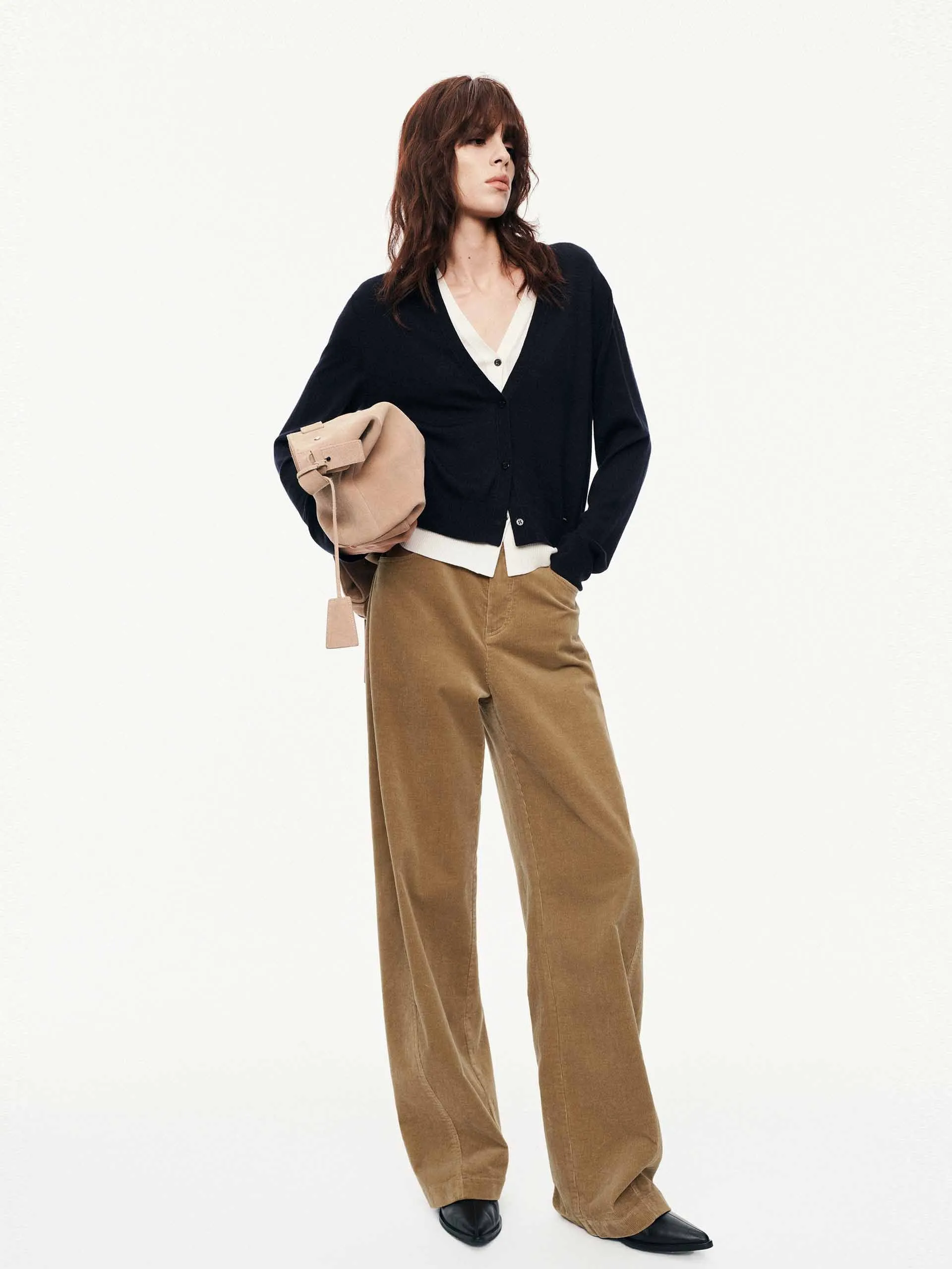 Pure Wool Layered Cardigan sold by Mo&Co product image thumbnail 2