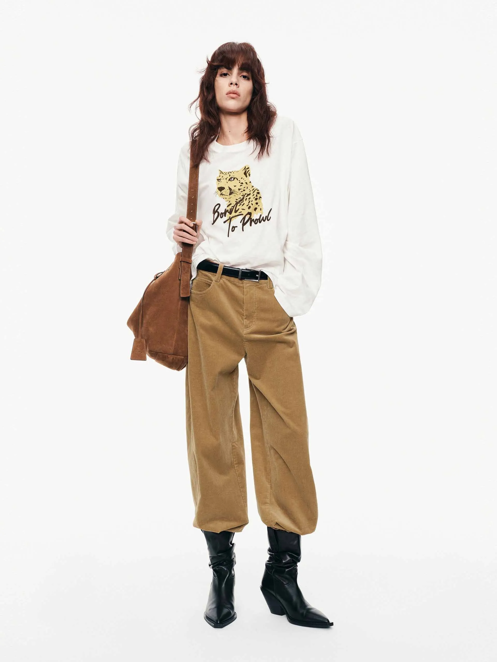 Animal Pattern Cotton T-shirt sold by Mo&Co product image thumbnail 2