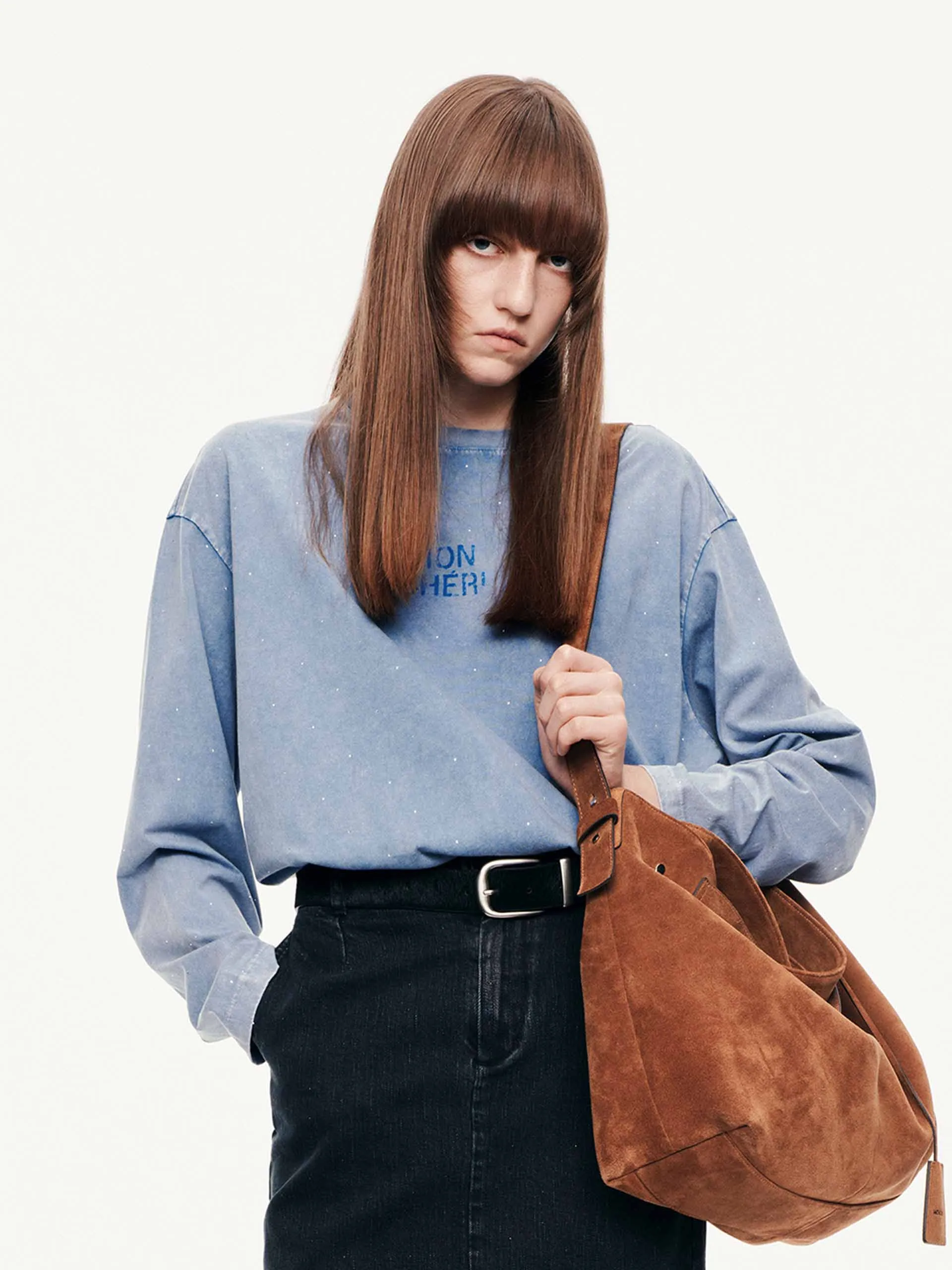 Hotfix Rhinestone Cotton T-shirt sold by Mo&Co product image thumbnail 5