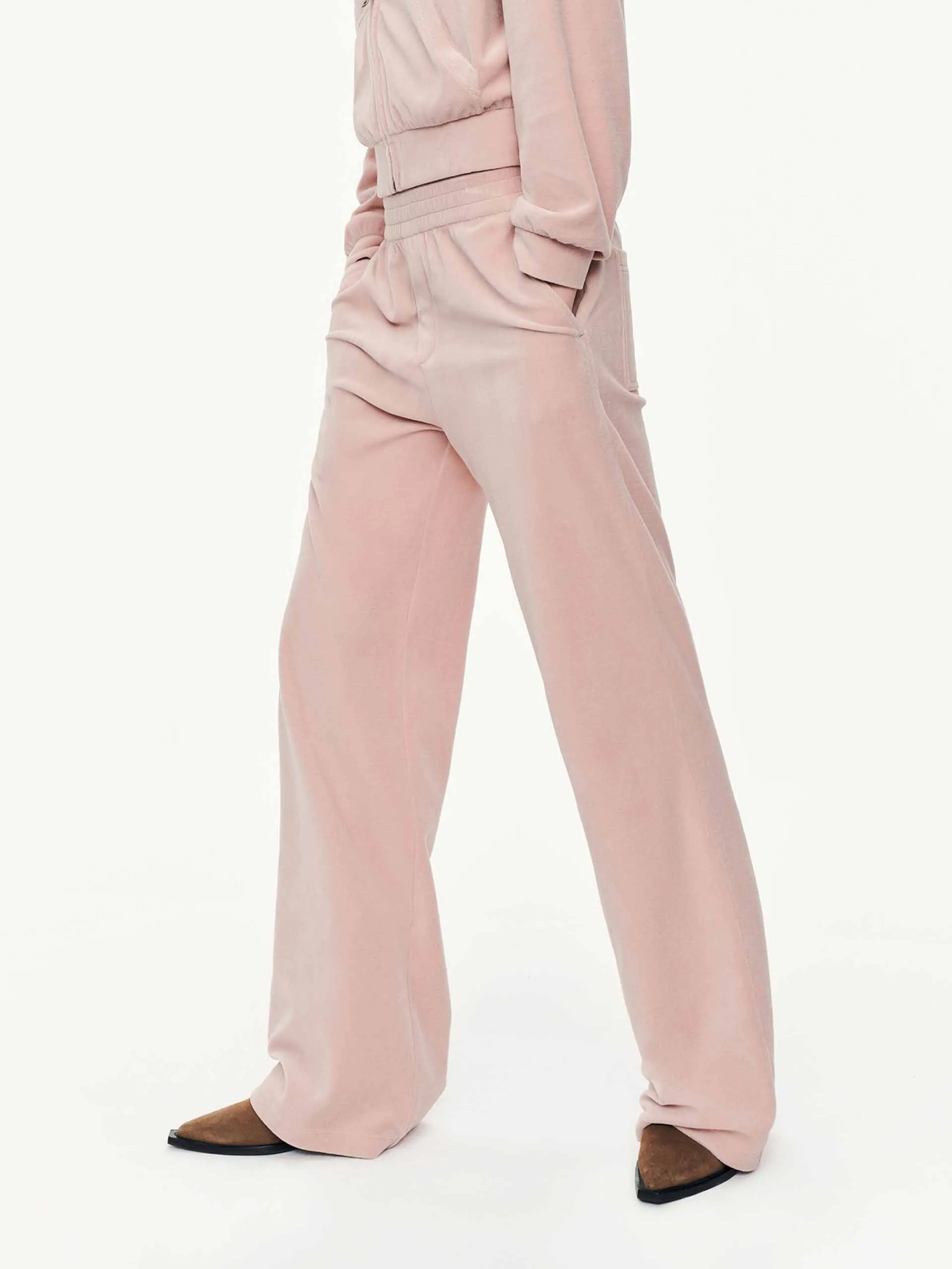Soft Velvet Straight Trouser sold by Mo&Co product image thumbnail 5