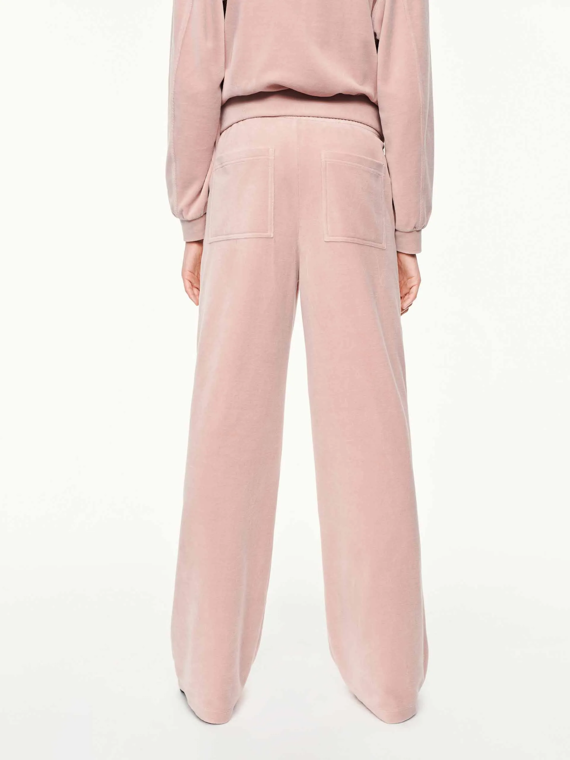 Soft Velvet Straight Trouser sold by Mo&Co product image thumbnail 4