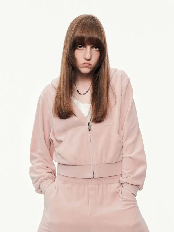Cropped Hooded Jacket sold by Mo&Co