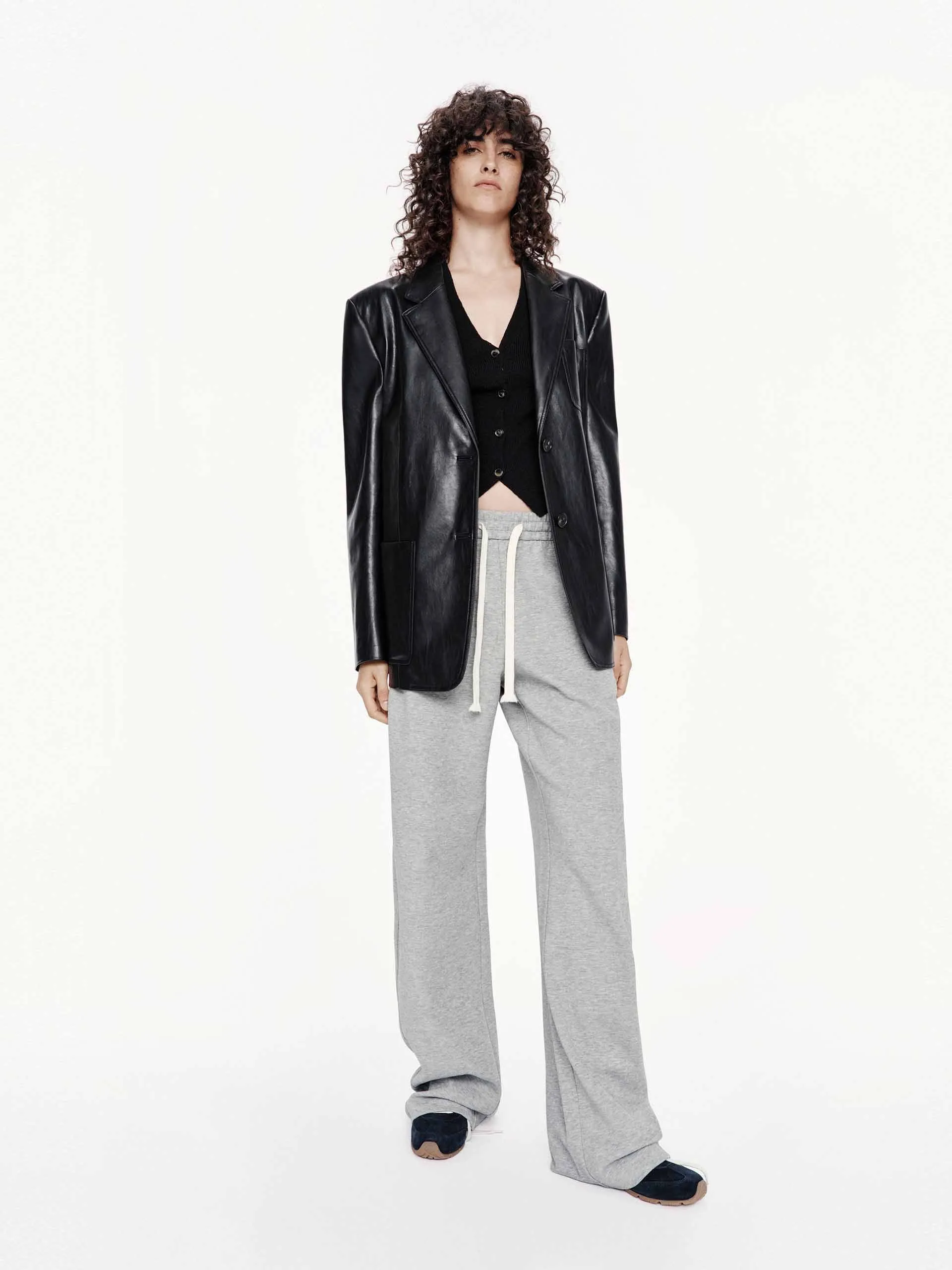 Leather Structured Blazer sold by Mo&Co product image thumbnail 2