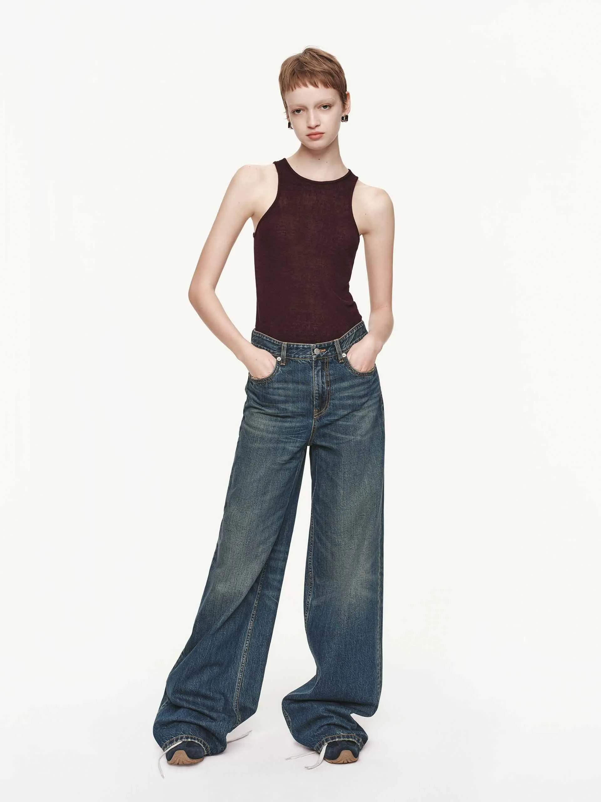 Whisker Effect Jeans sold by Mo&Co product image thumbnail 2