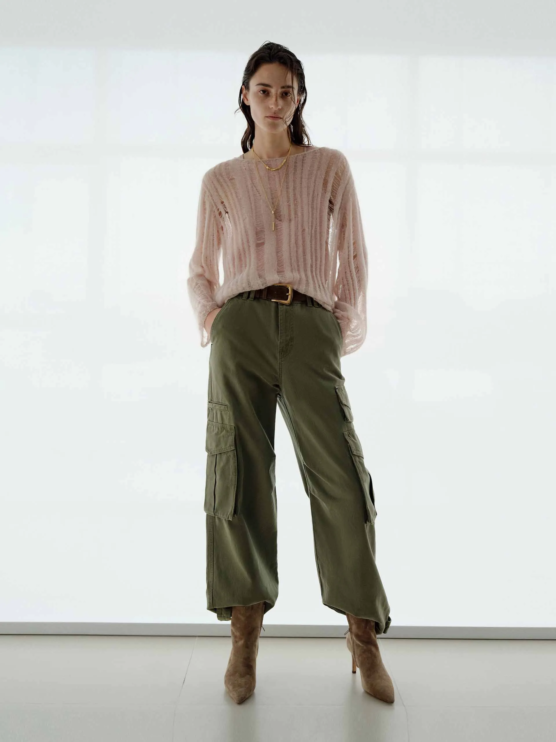 Sequin Open Knitted Top sold by Mo&Co product image thumbnail 2