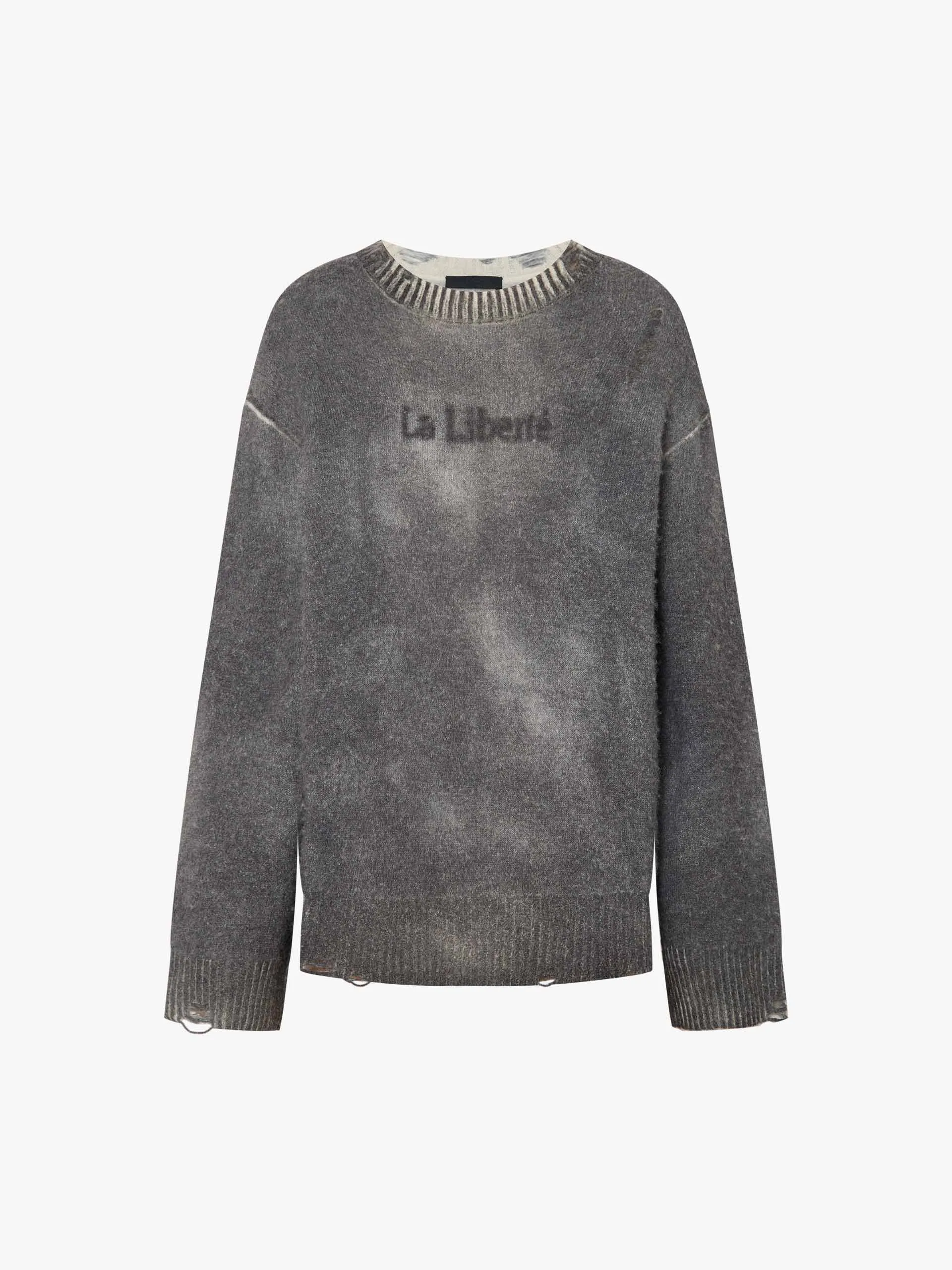 Faded Distressed Sweater sold by Mo&Co product image thumbnail 5