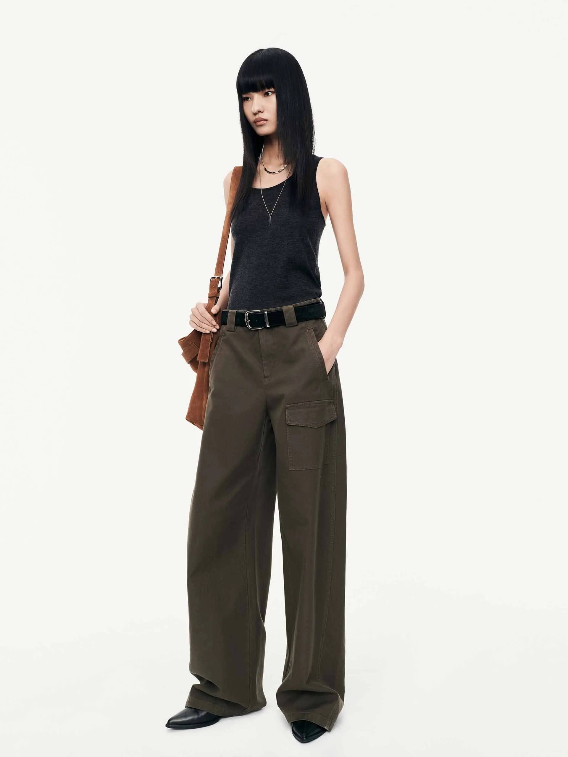 Barrel Leg Cargo Pants sold by Mo&Co product image thumbnail 2