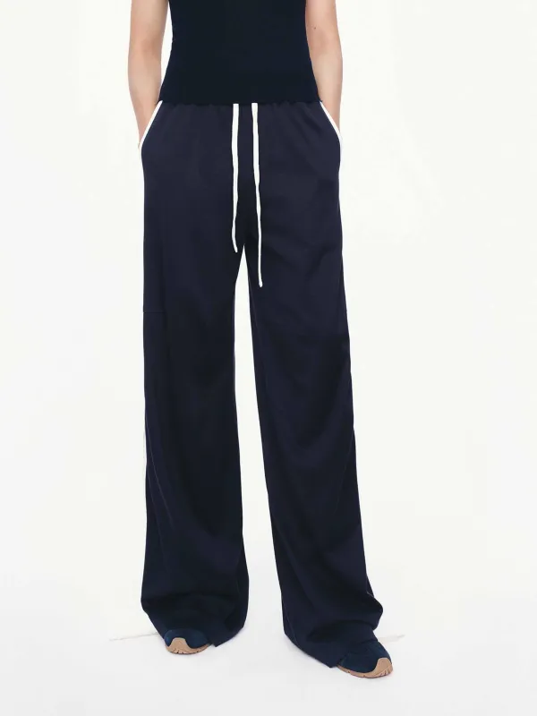 Contrast Trim Drawstring Trousers sold by Mo&Co
