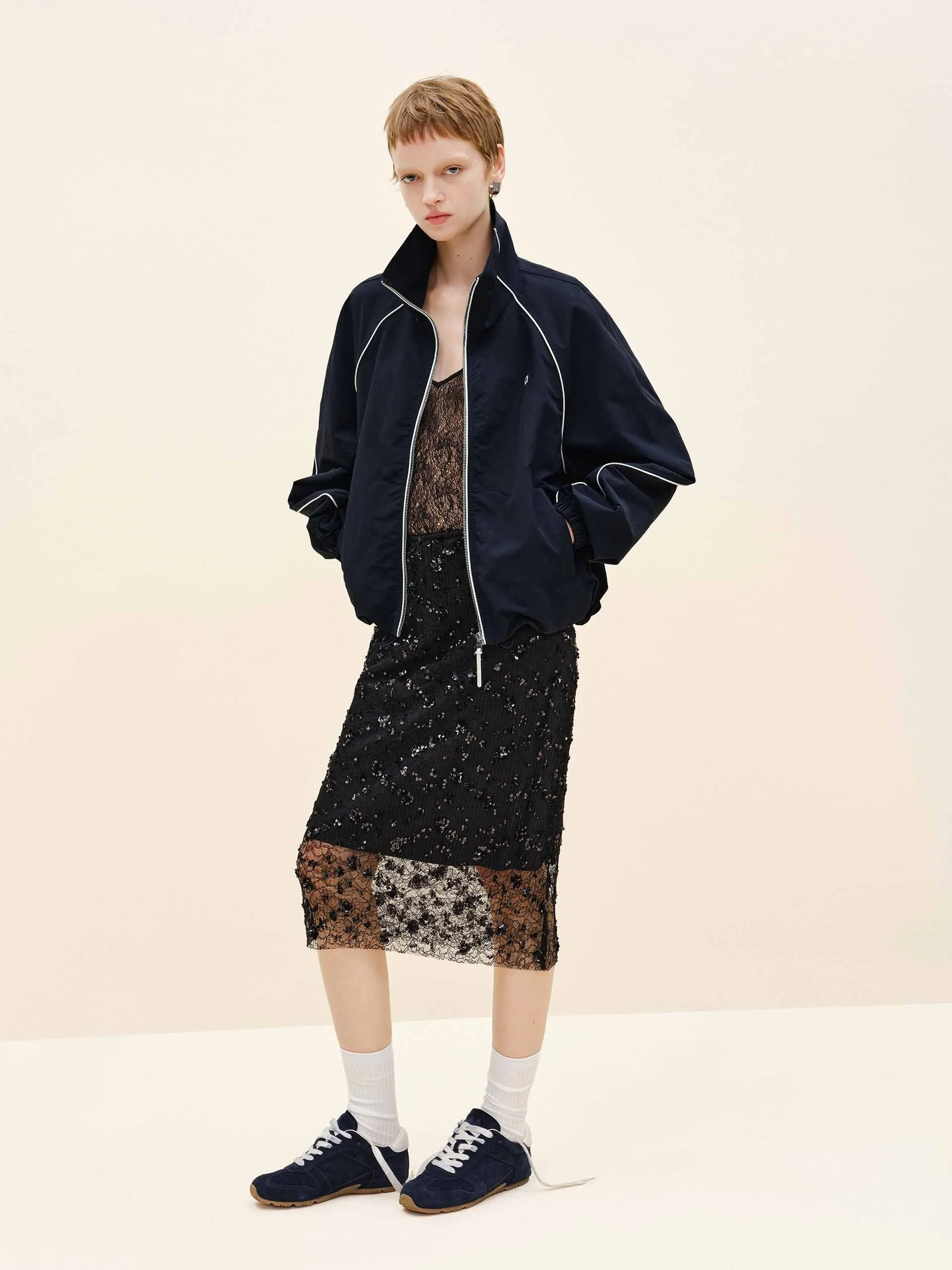 Zipper Closure Sport Jacket sold by Mo&Co product image thumbnail 2