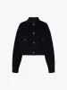Wool Blend Cropped Jacket sold by Mo&Co