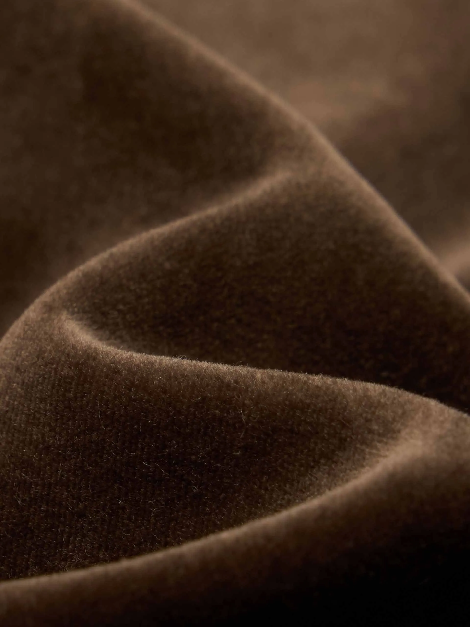 Leather Collar Velvet Coat sold by Mo&Co product image thumbnail 4