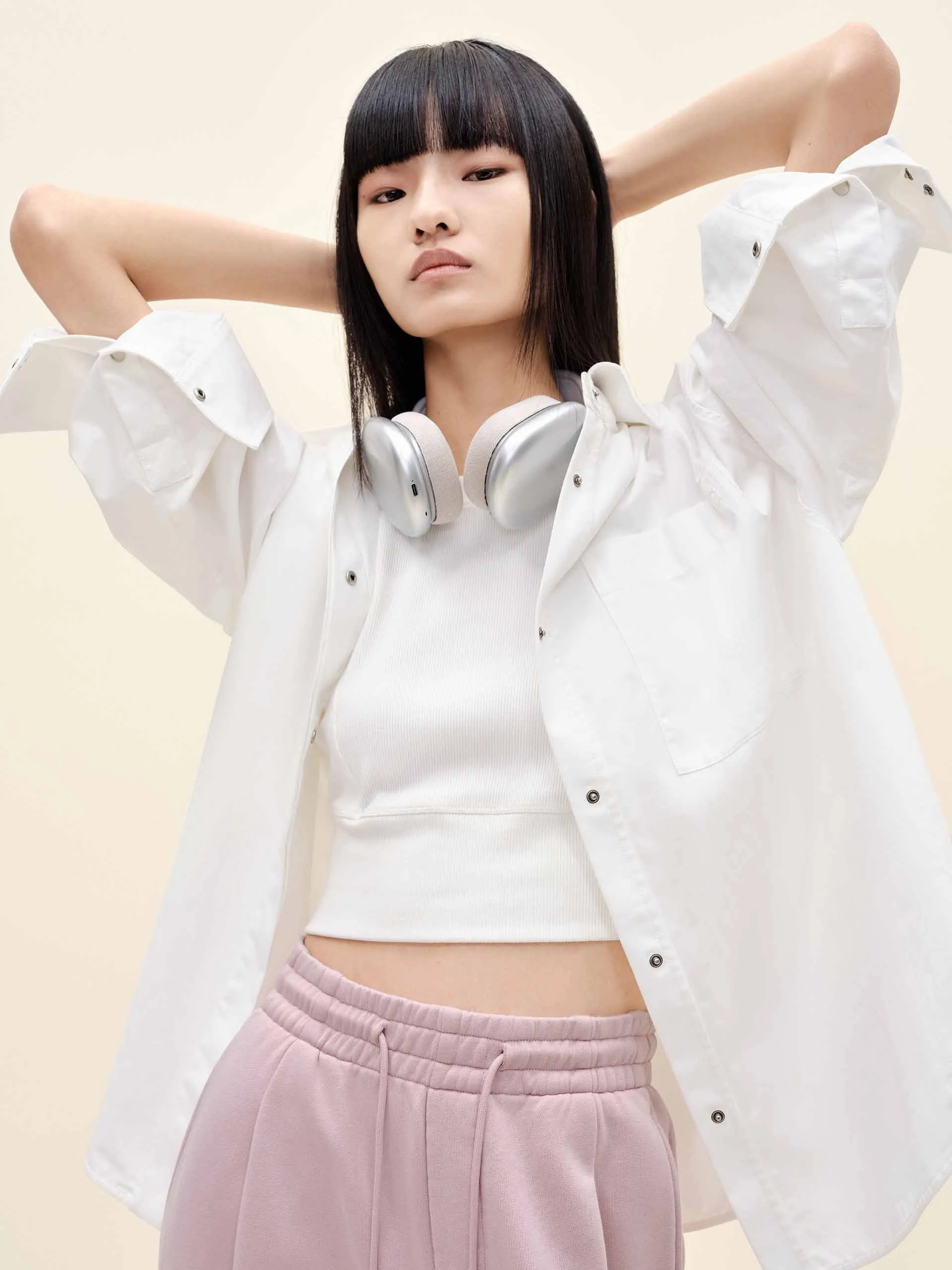 Pure Cotton Loose Shirt sold by Mo&Co product image thumbnail 3