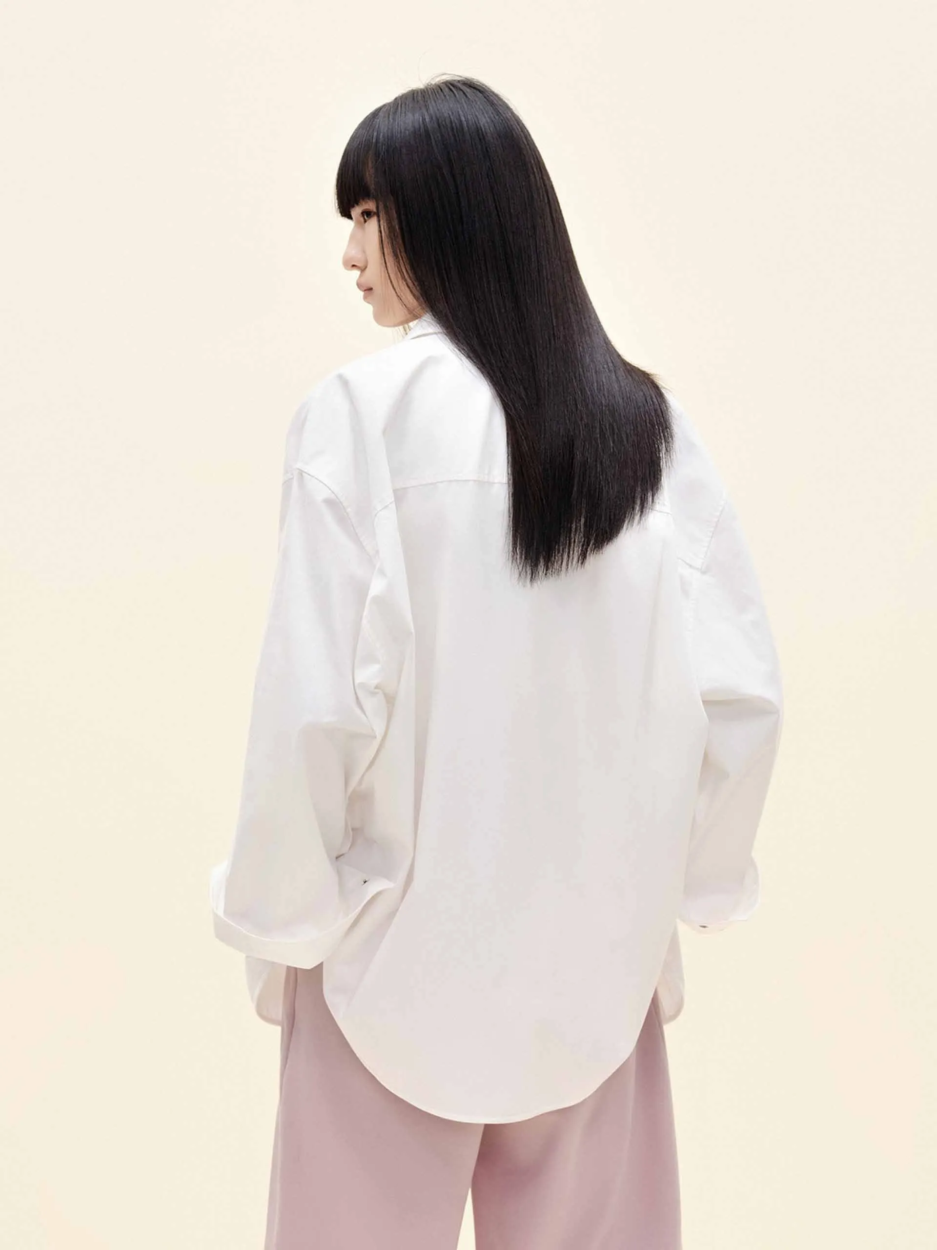 Pure Cotton Loose Shirt sold by Mo&Co product image thumbnail 5