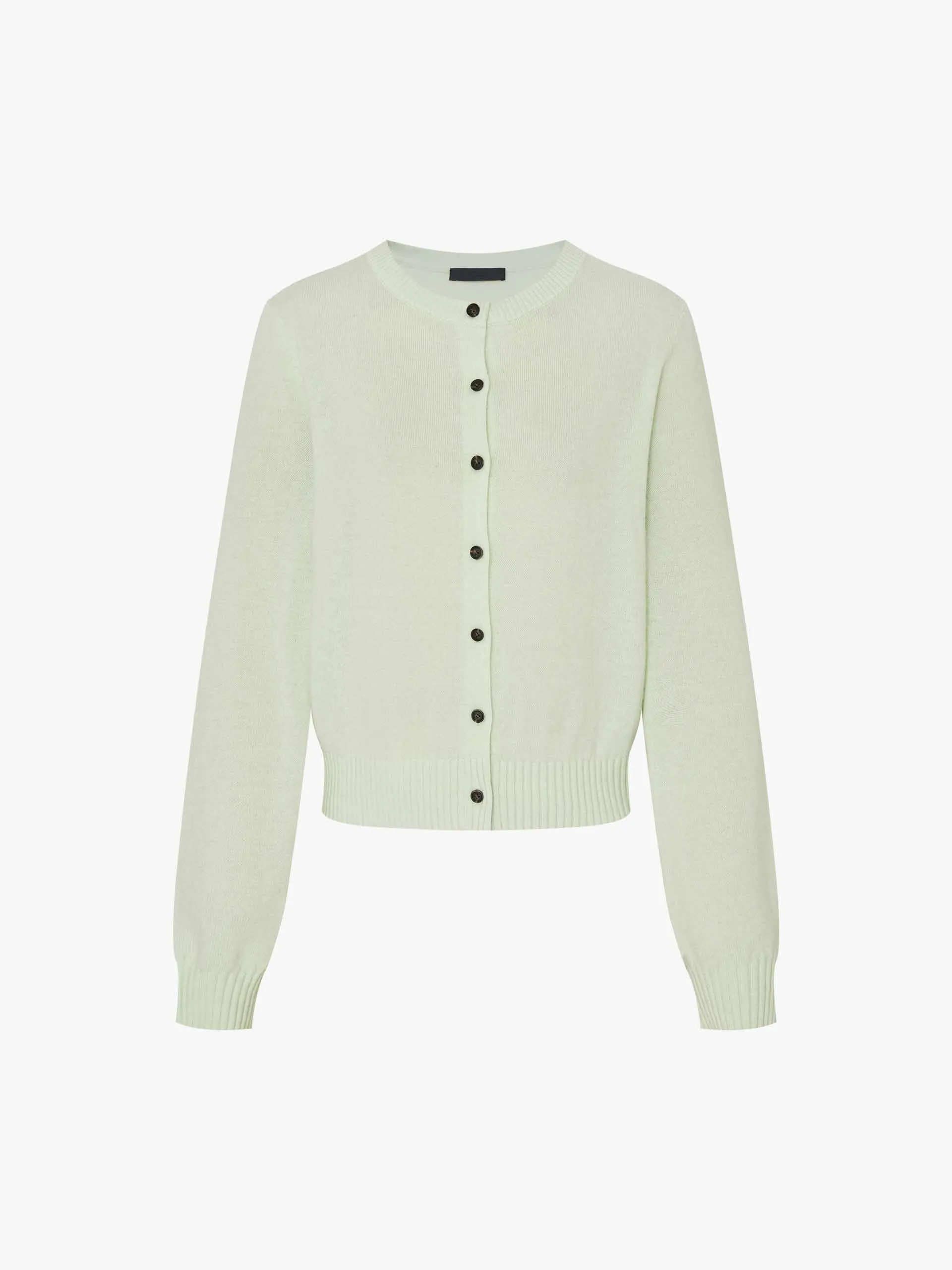 Cropped Button Closure Cardigan sold by Mo&Co product image thumbnail 5