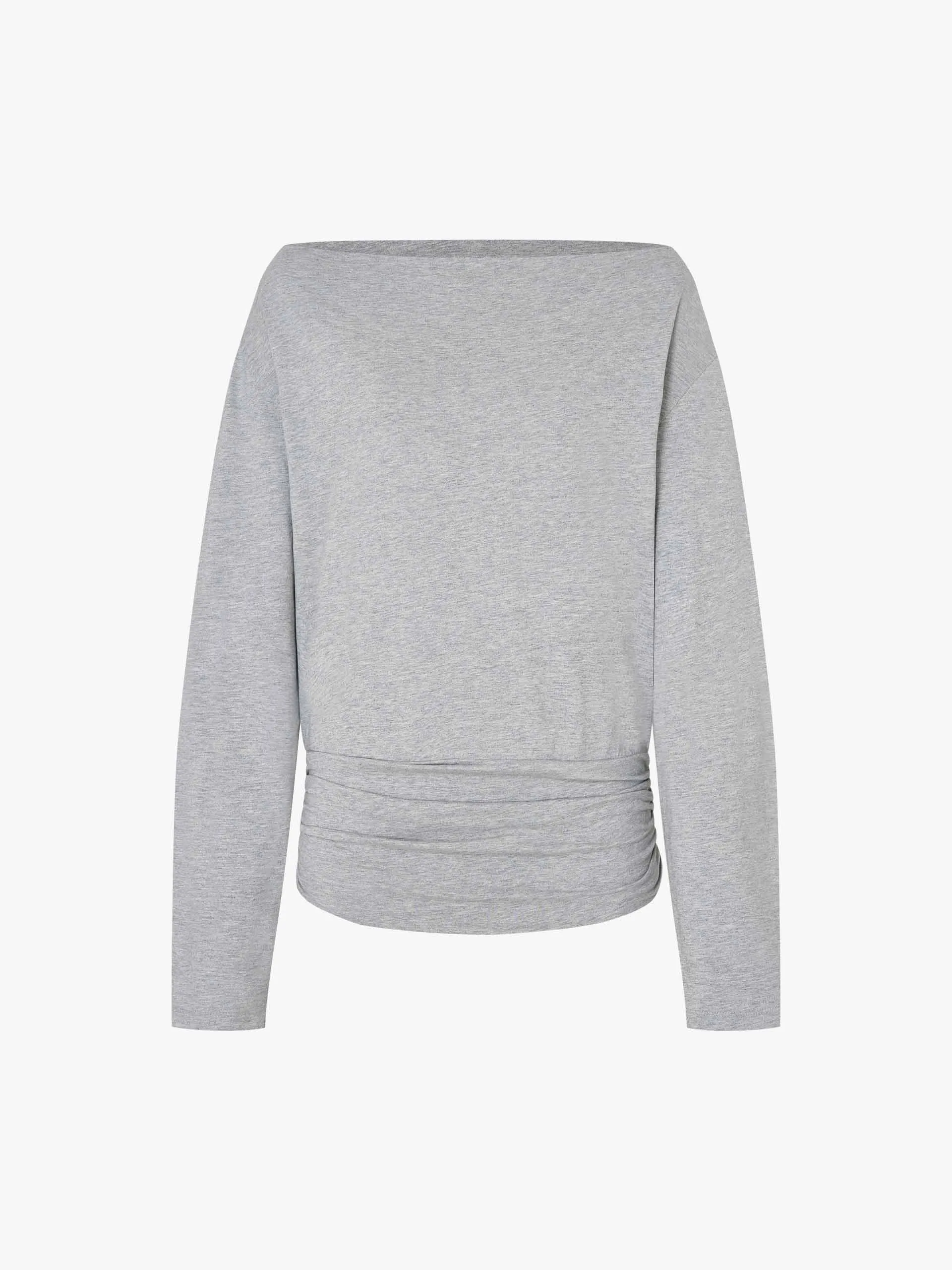 Off Shoulder Pleated T-shirt sold by Mo&Co product image thumbnail 5