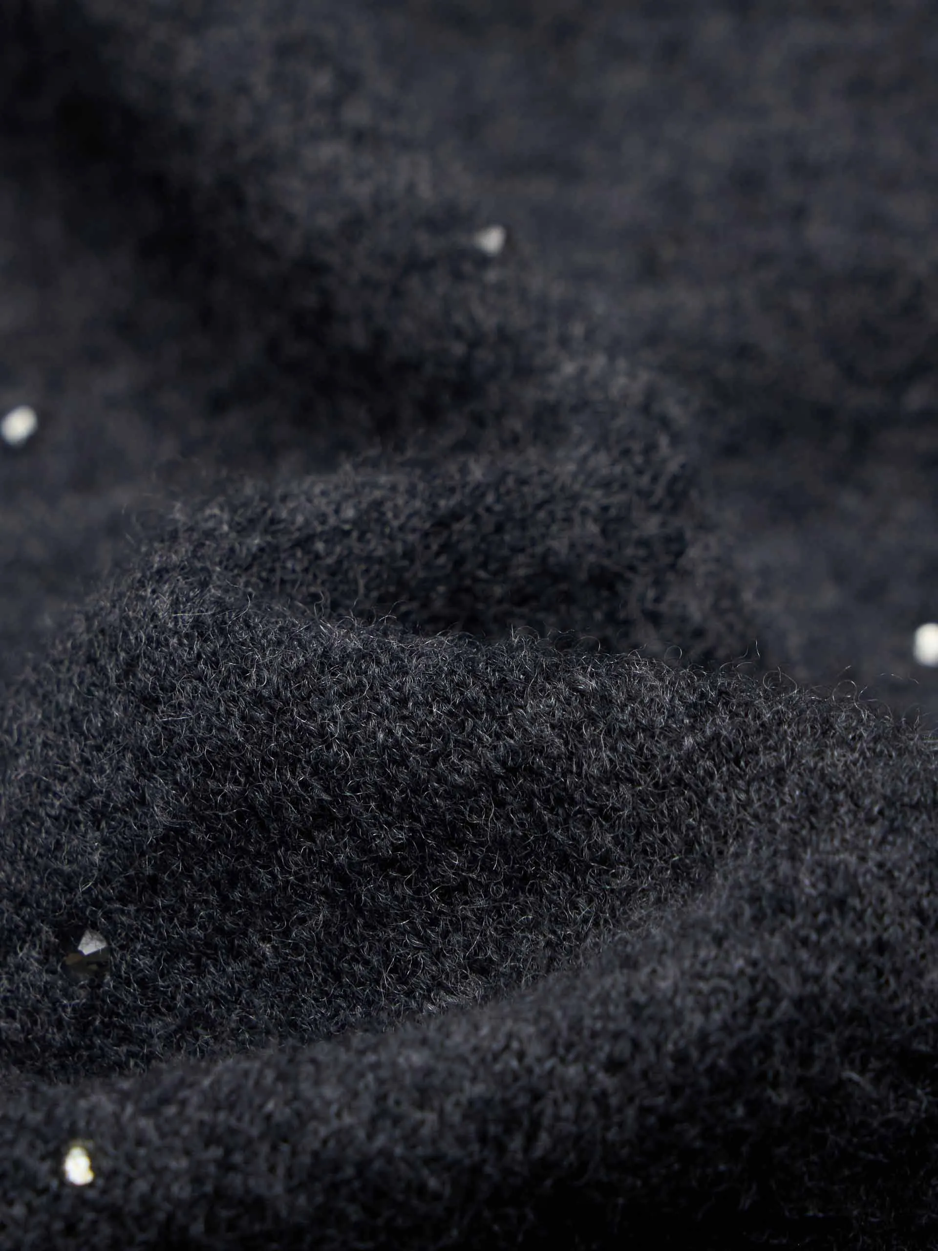 Rhinestone Wool Blend Sweater sold by Mo&Co product image thumbnail 4