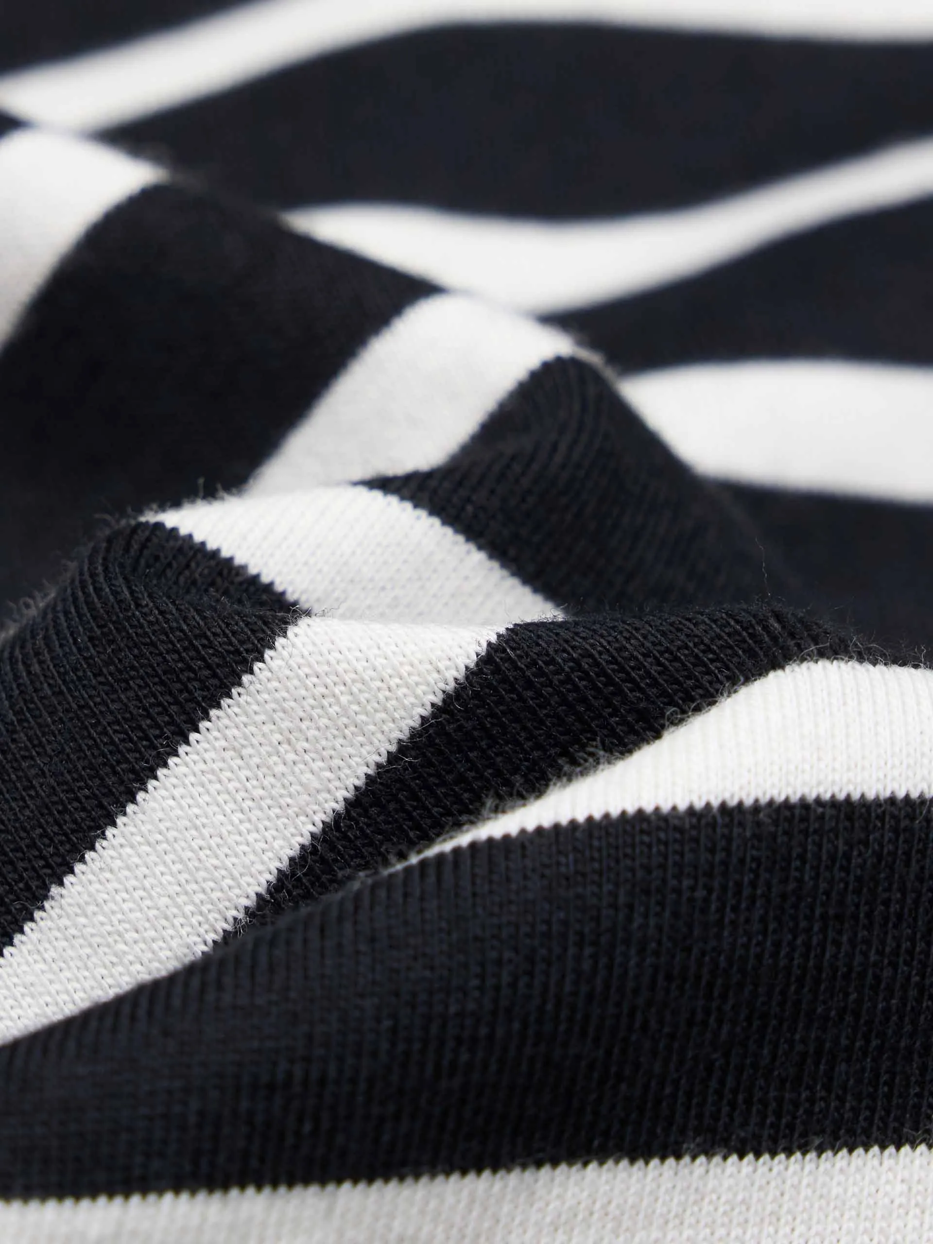 Striped Pattern Cotton T-shirt sold by Mo&Co product image thumbnail 4