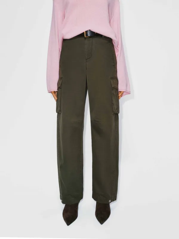 Belted Cargo Style Trousers sold by Mo&Co