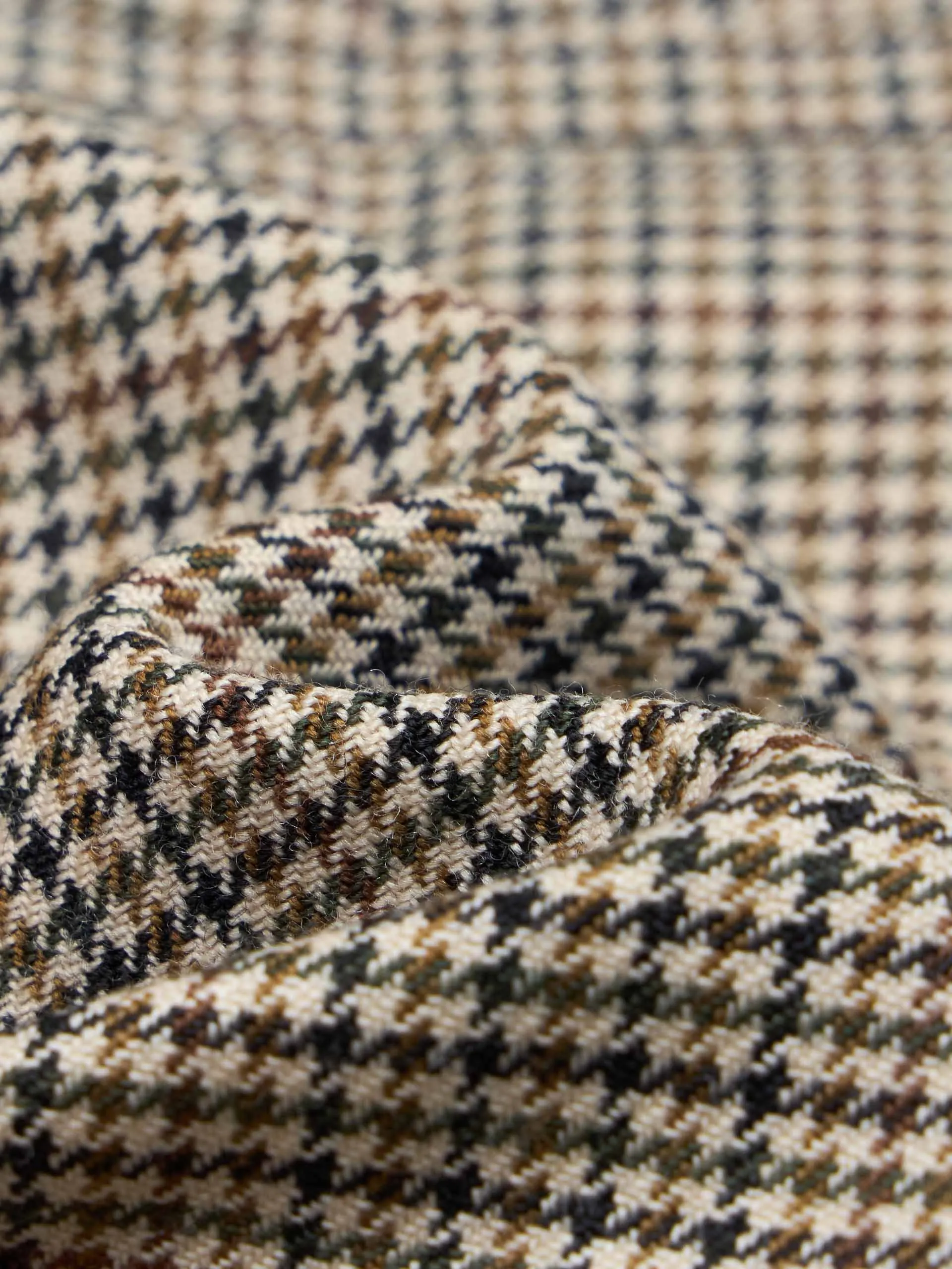 Houndstooth Belted Skirt sold by Mo&Co product image thumbnail 4