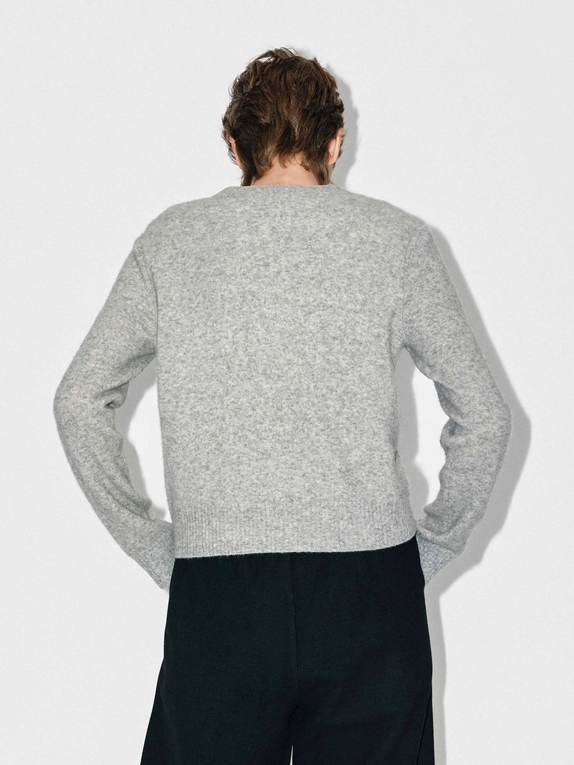 Cropped Round Neck Cardigan sold by Mo&Co product image thumbnail 5